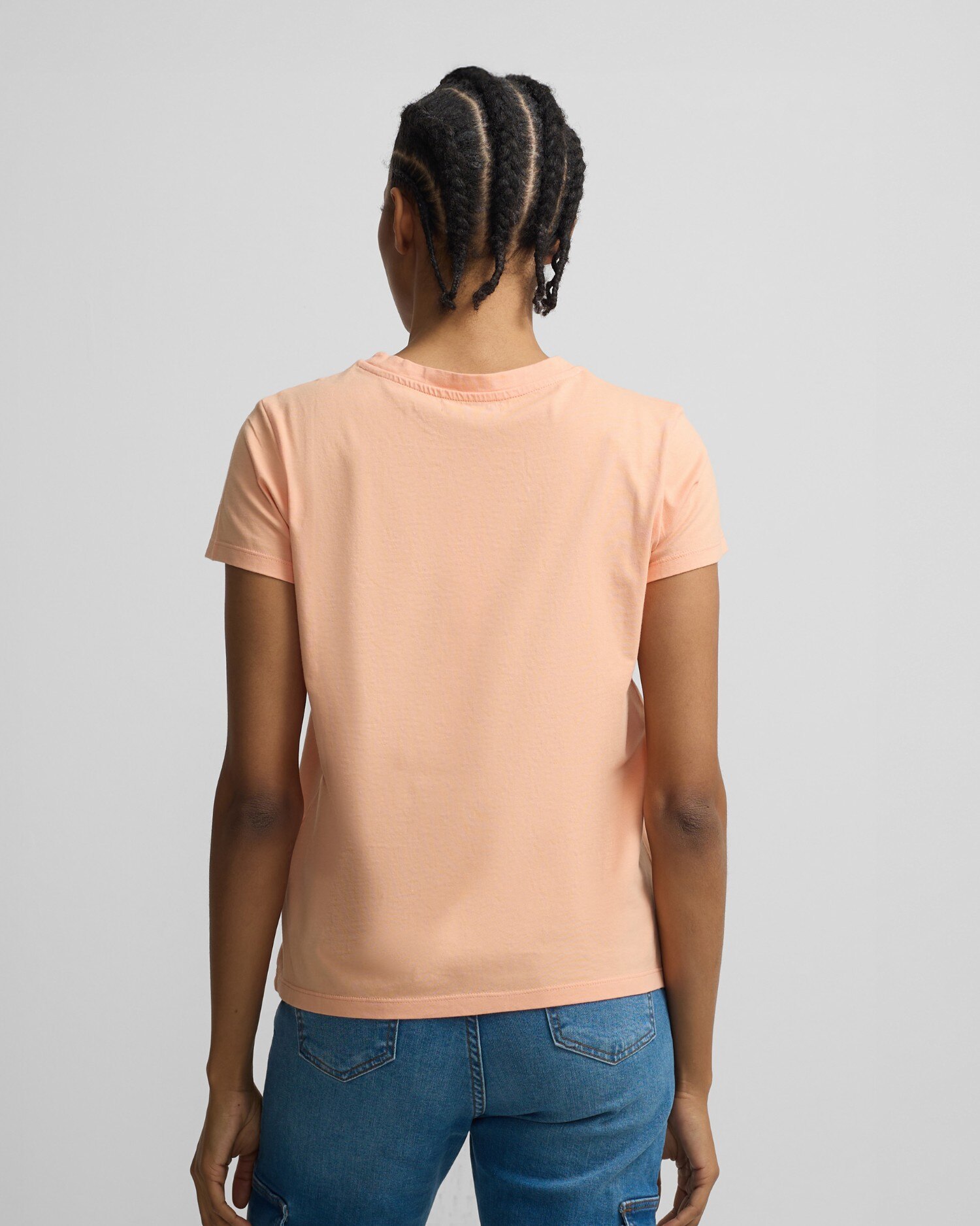 T-shirt Clássica Laranja-2