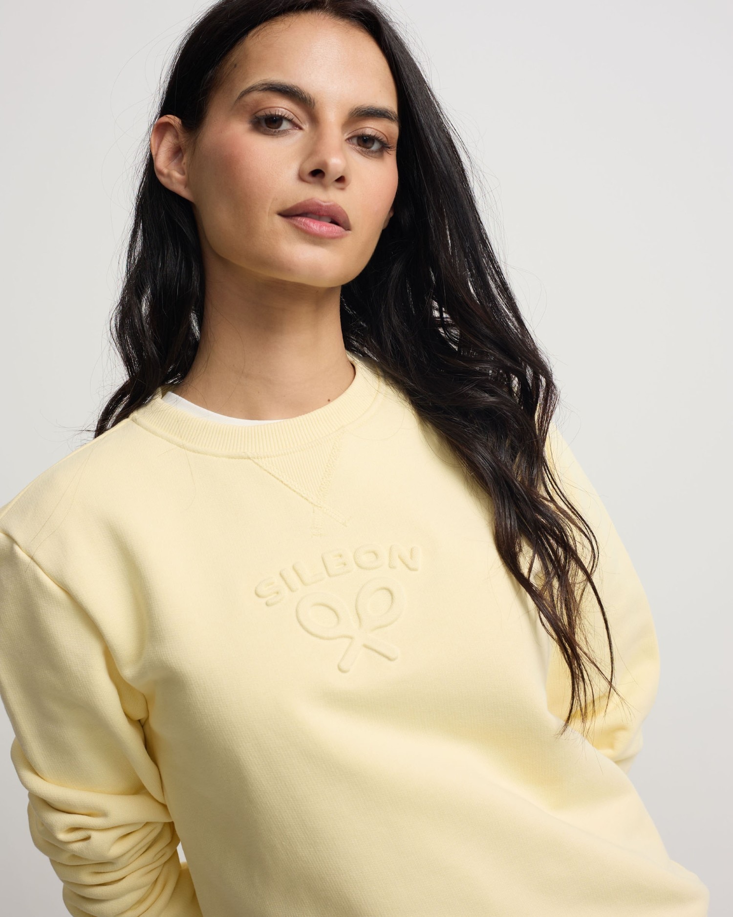 Sweatshirt Silbon Clássico Amarelo-limão-3