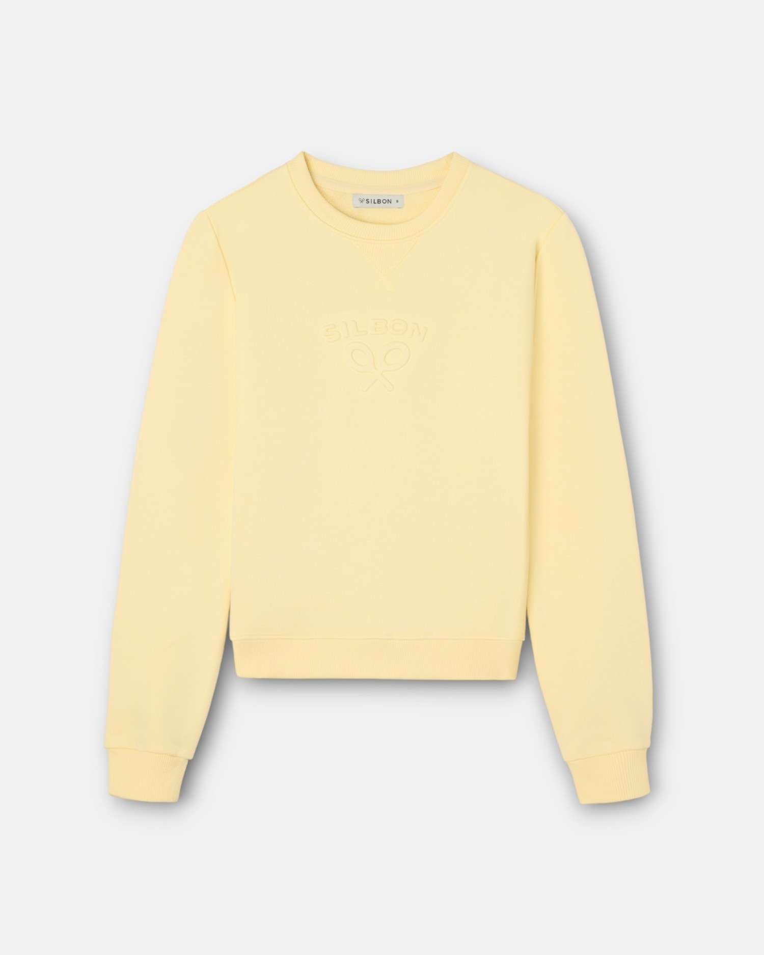 Sweatshirt Silbon Clássico Amarelo-limão-4