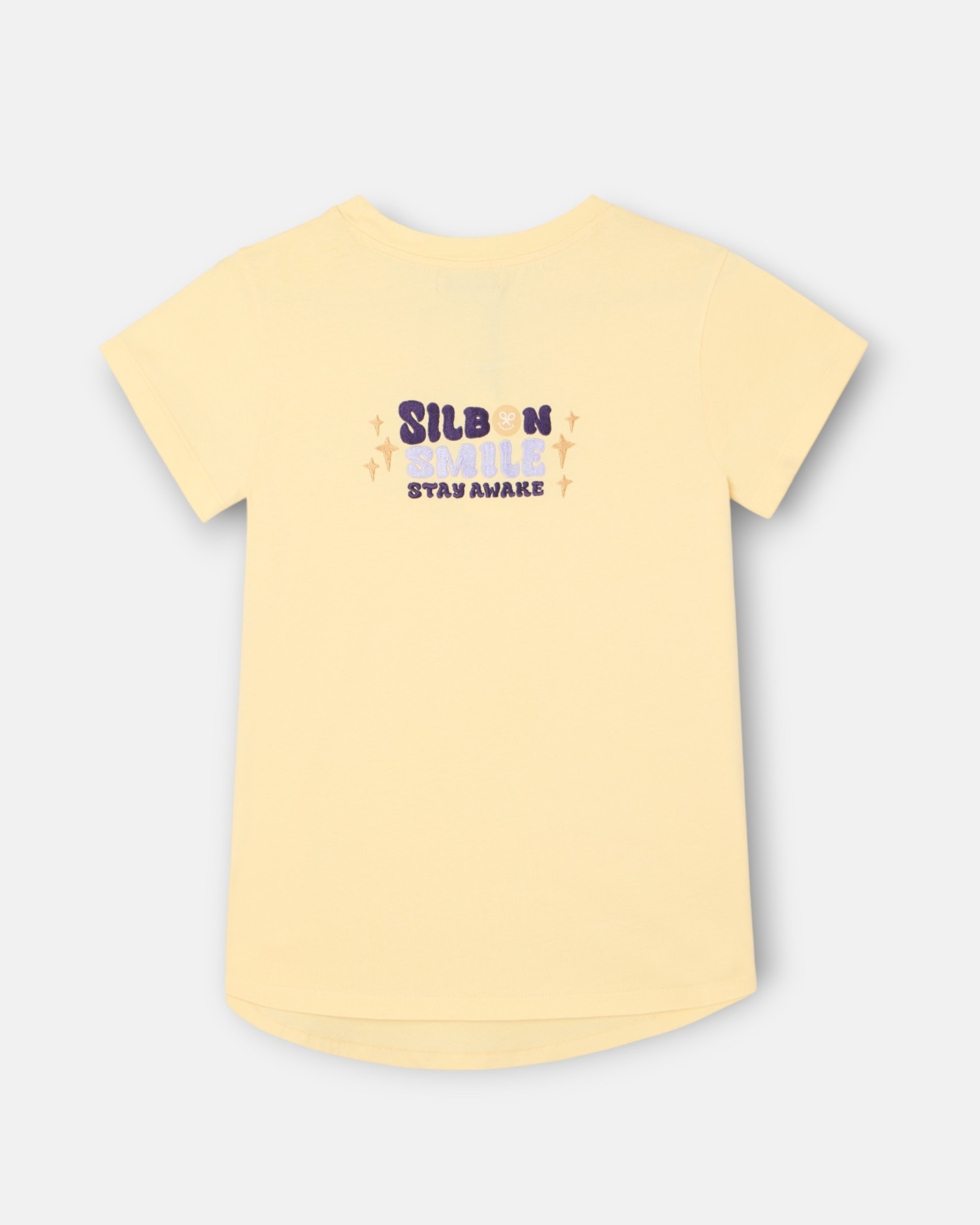 T-shirt Silbon Smile Amarelo-4