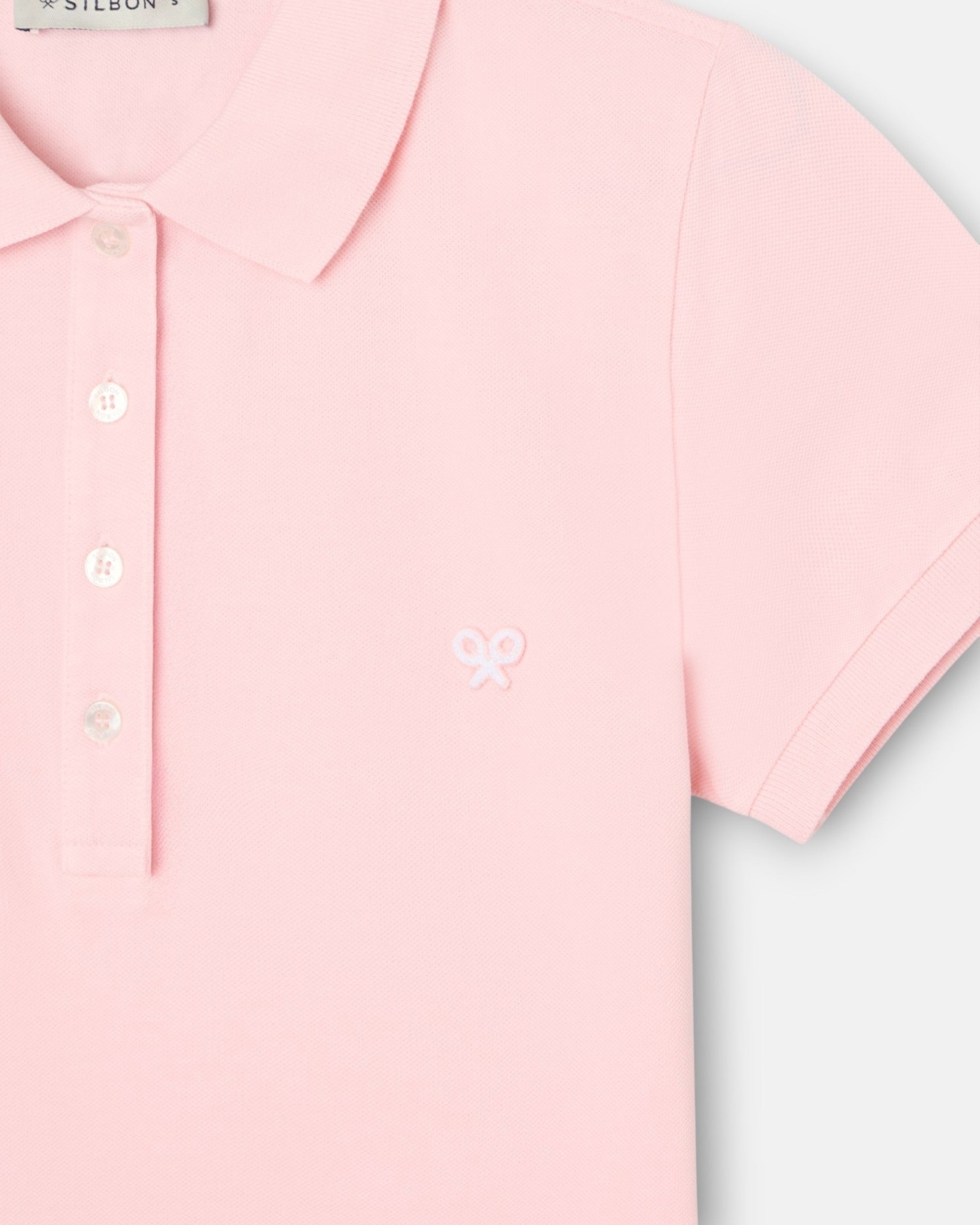 Polo Clássico Rosa-claro-3