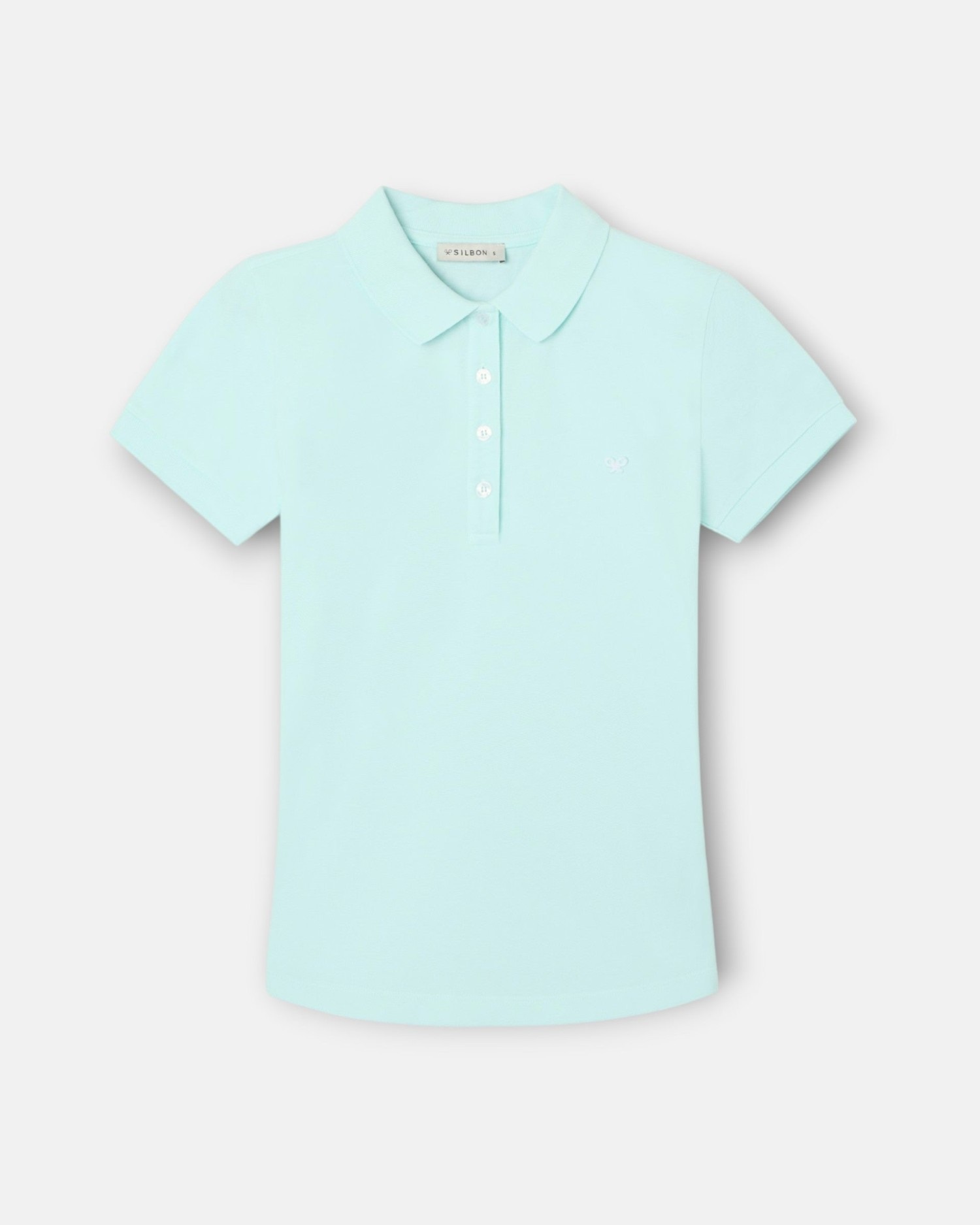 Polo Clássico Verde Água-1