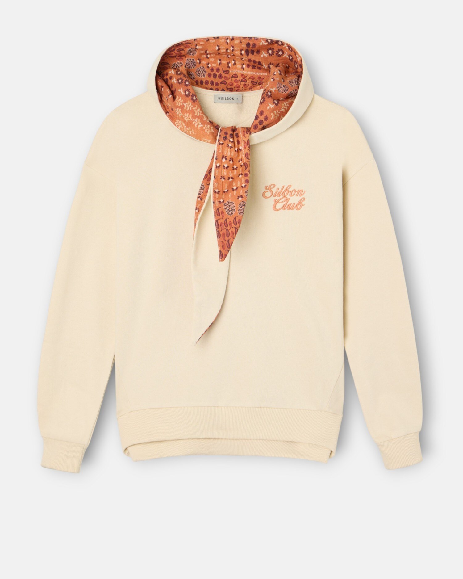 Sweatshirt com Laço em Crú Cru-4