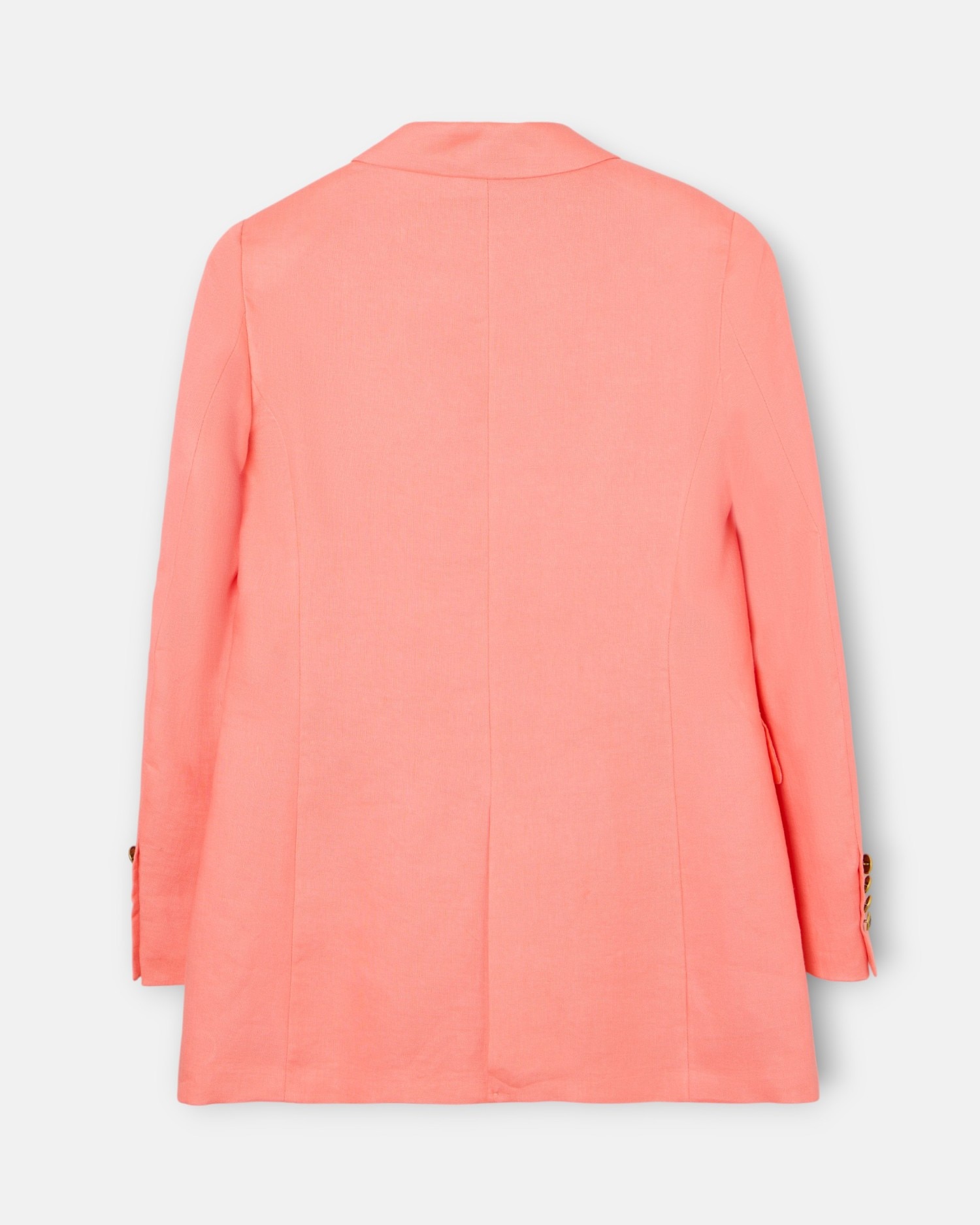 Blazer Clássico Cruzado Coral Coral-5