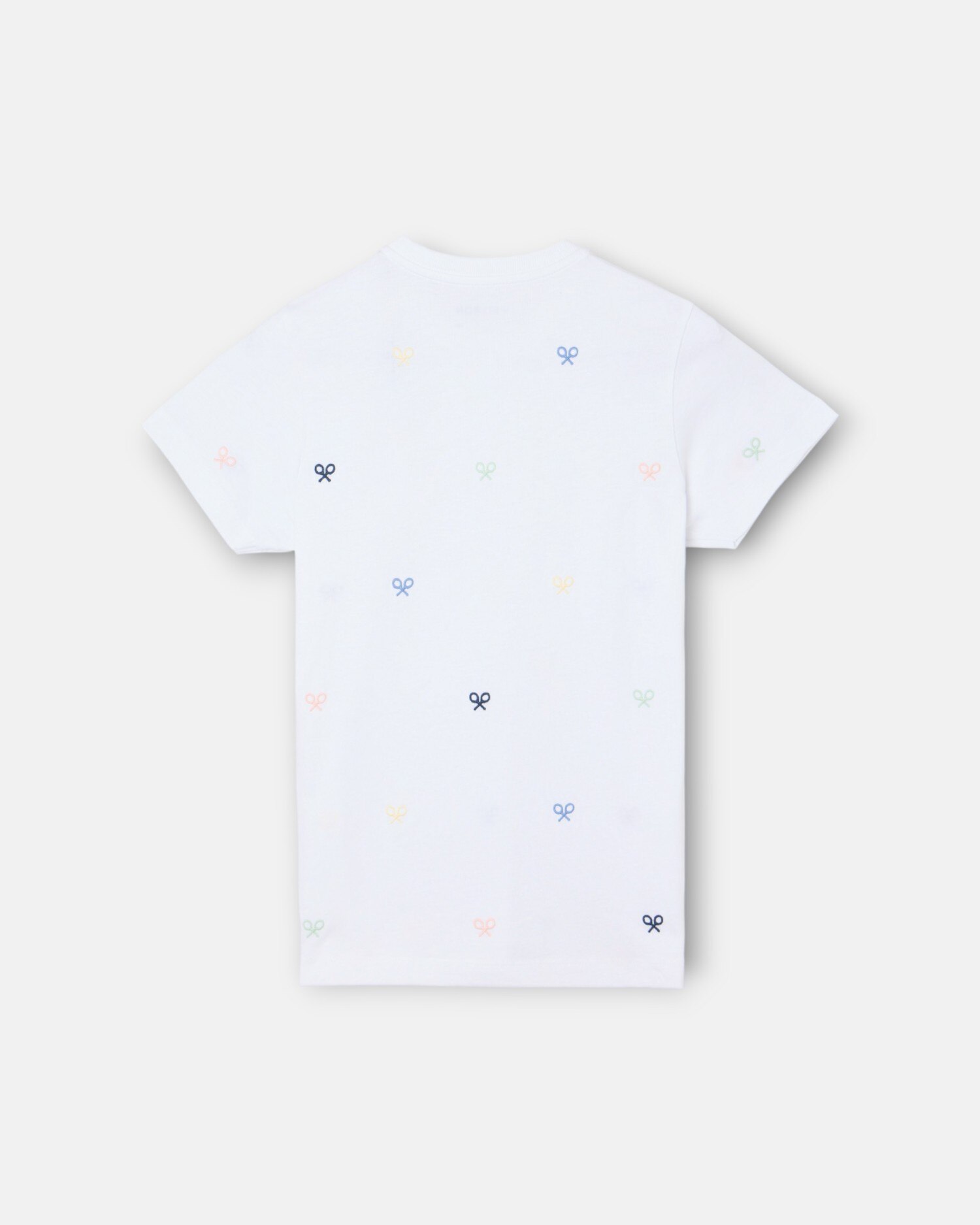 T-shirt Infantil Multiraquete em Cores Silbon Branco-2