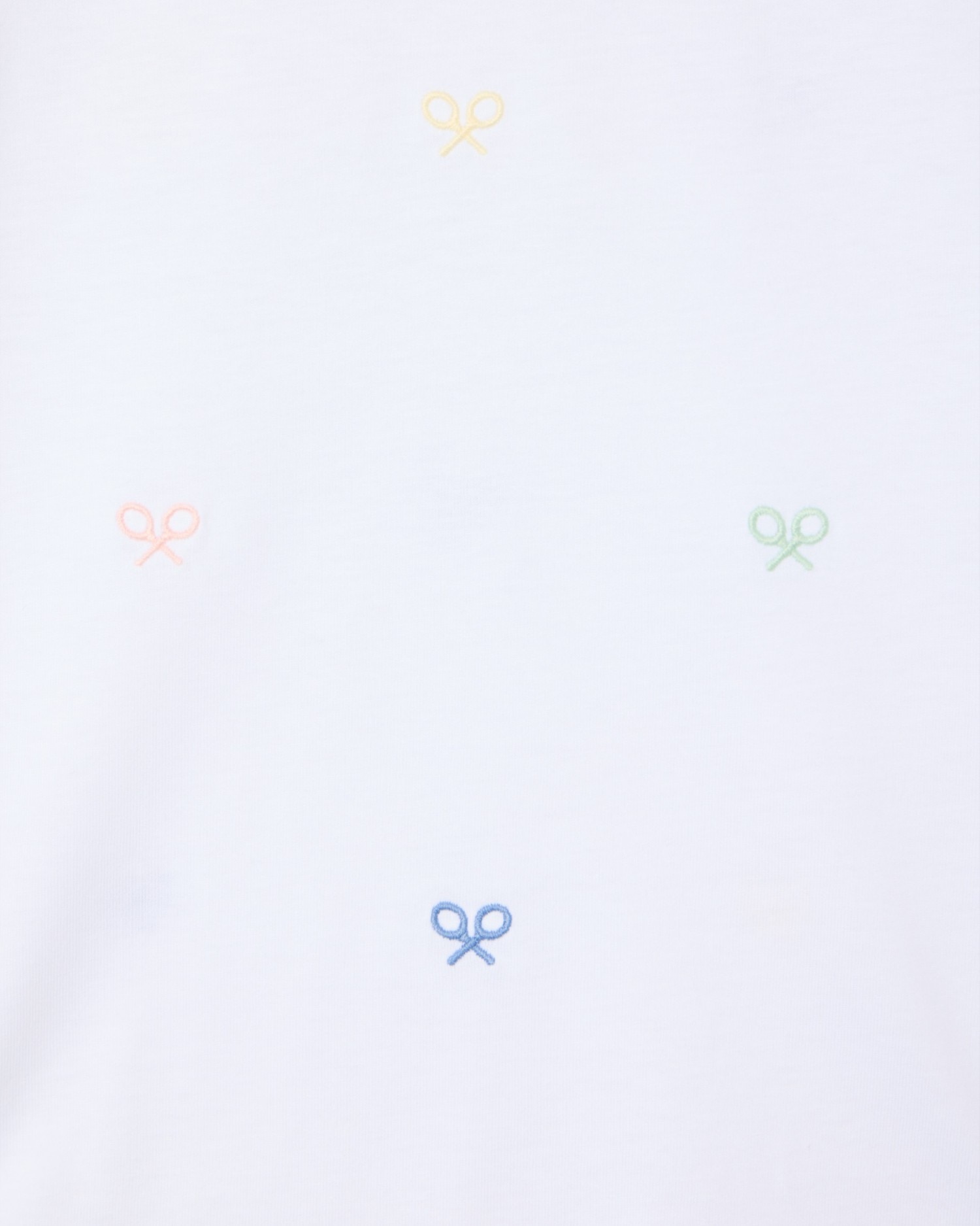 T-shirt Infantil Multiraquete em Cores Silbon Branco-3