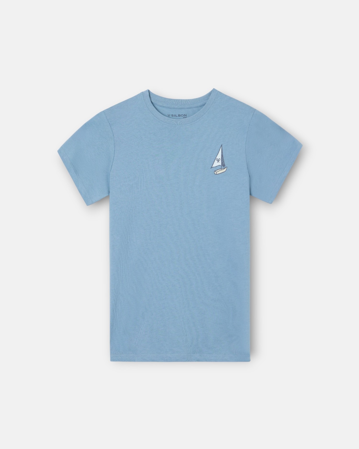 T-shirt Infantil Cote Silbon Azul-1