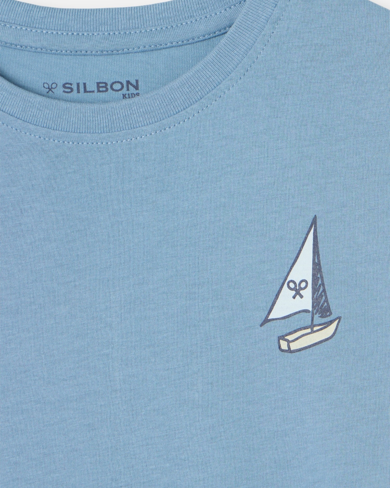T-shirt Infantil Cote Silbon Azul-2