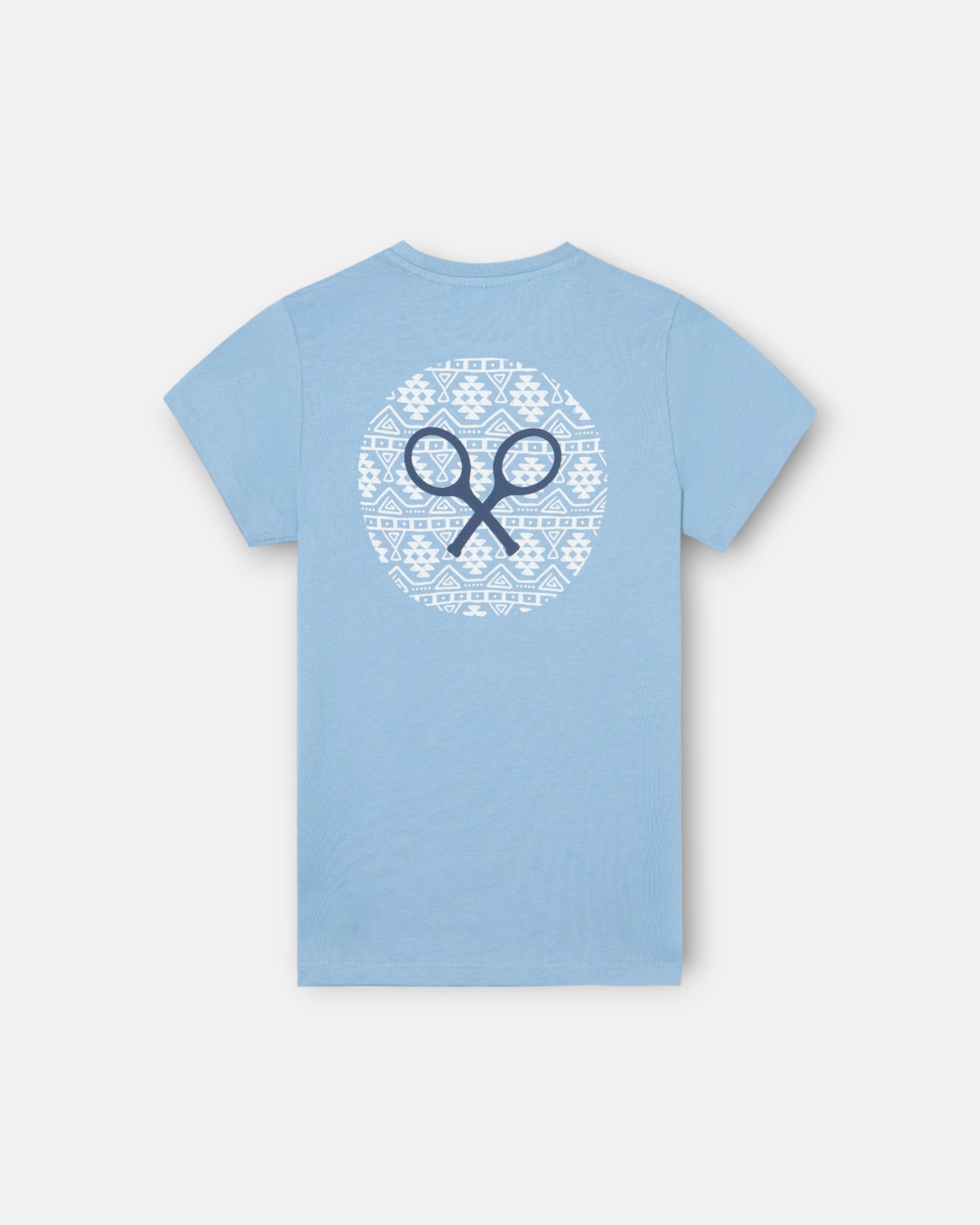 T-shirt Infantil Raquete Étnica Silbon Azul-marinho-3