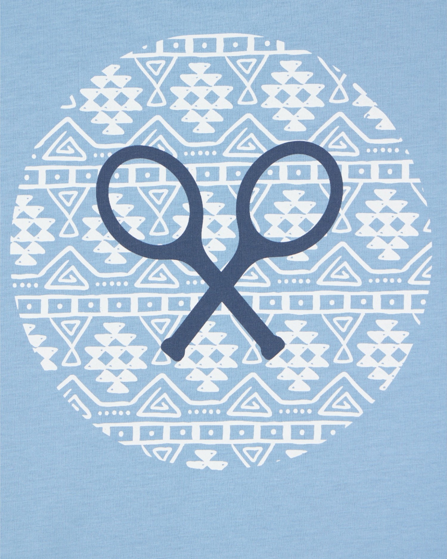 T-shirt Infantil Raquete Étnica Silbon Azul-marinho-4