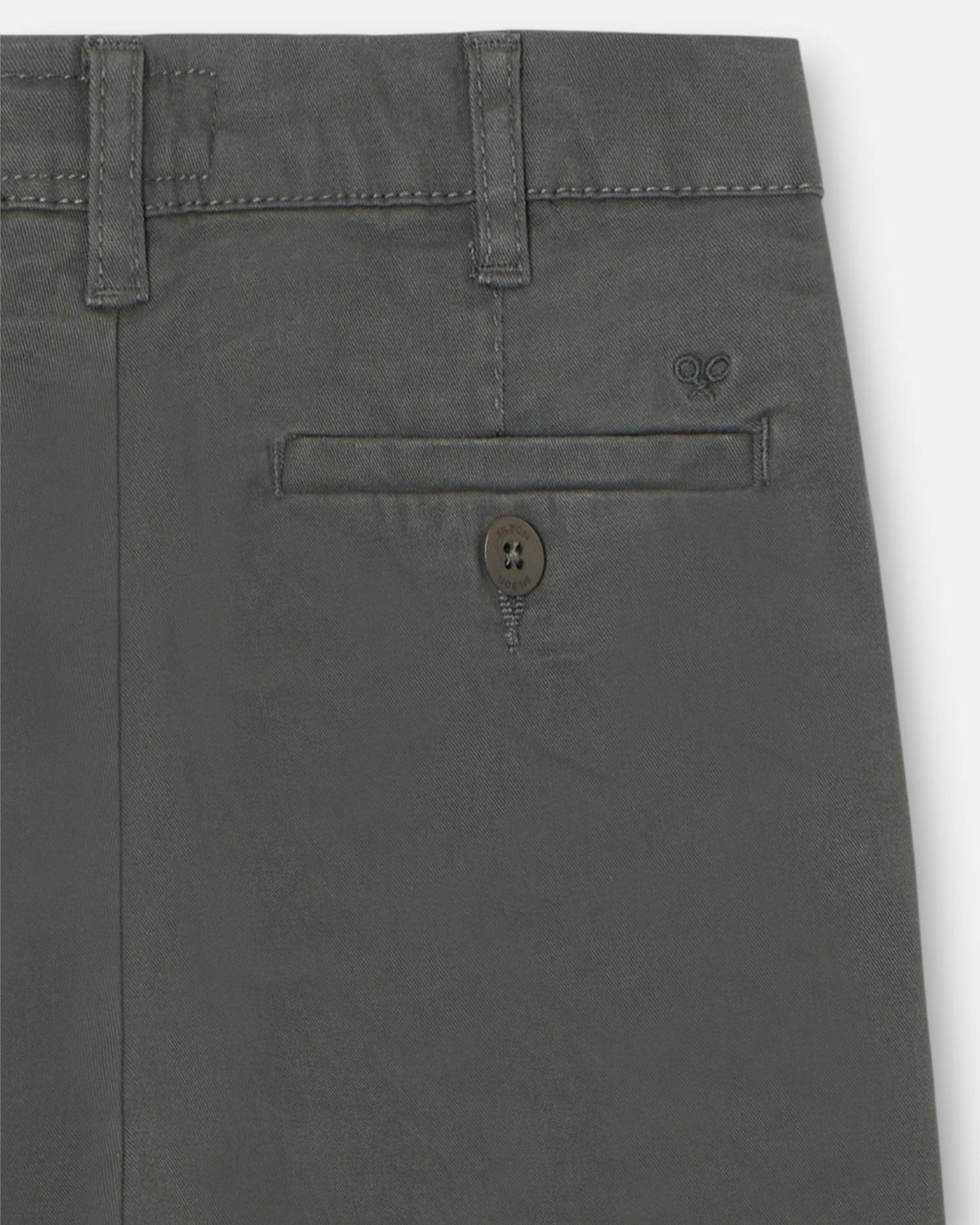 Calças Sport Calças Chino em Verde Silbon Verde-5