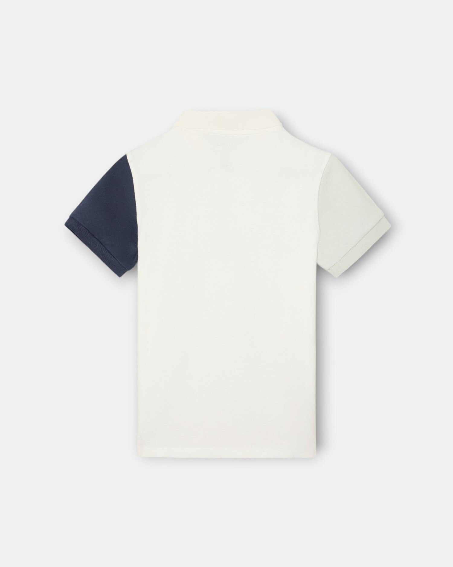 Polo Infantil Tricolor Silbon Branco-5