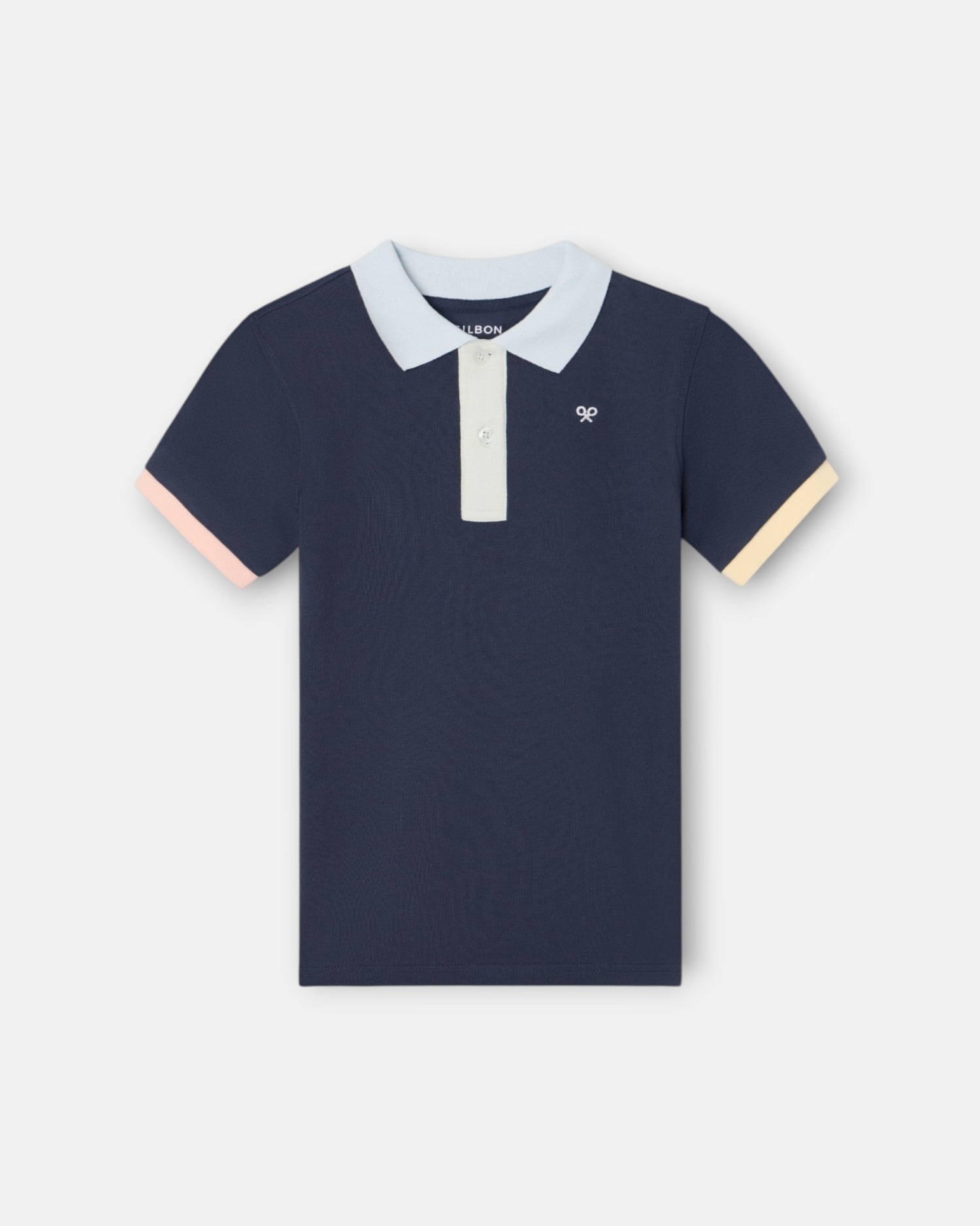 Imagem 0 de Polo Infantil com Rebordo Multicolor