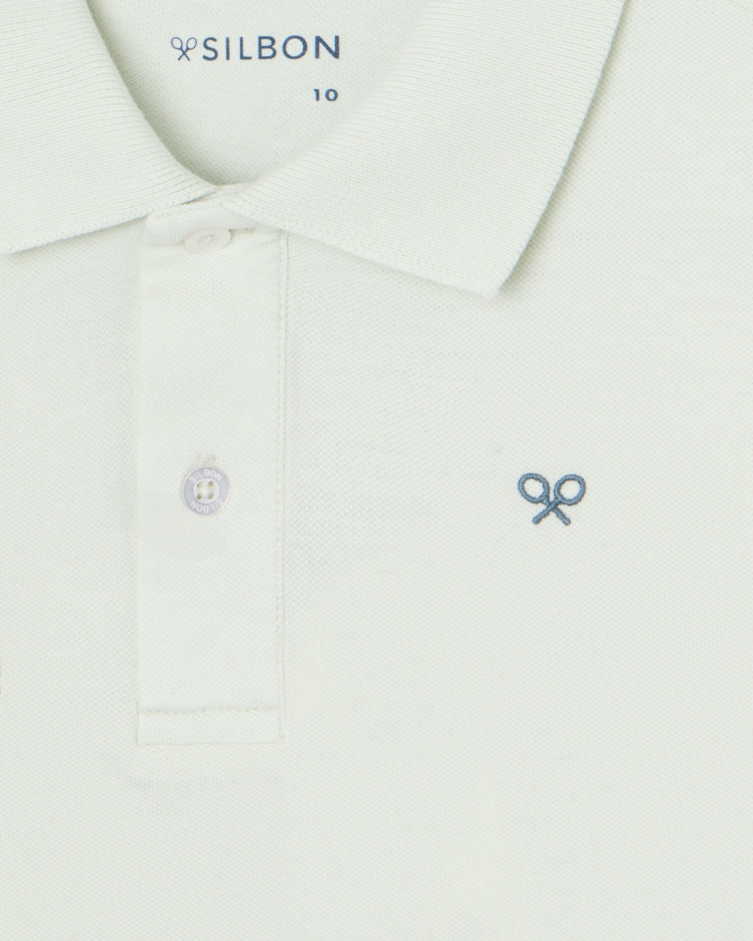 Polo Infantil Raquete Étnica Silbon Verde-2