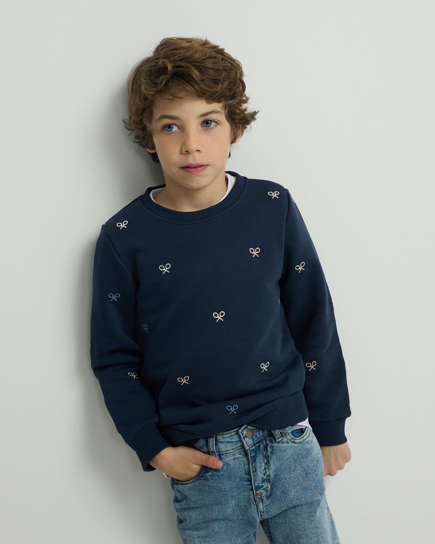 Imagem 0 de Sweatshirt Infantil Multiraquete em Cores