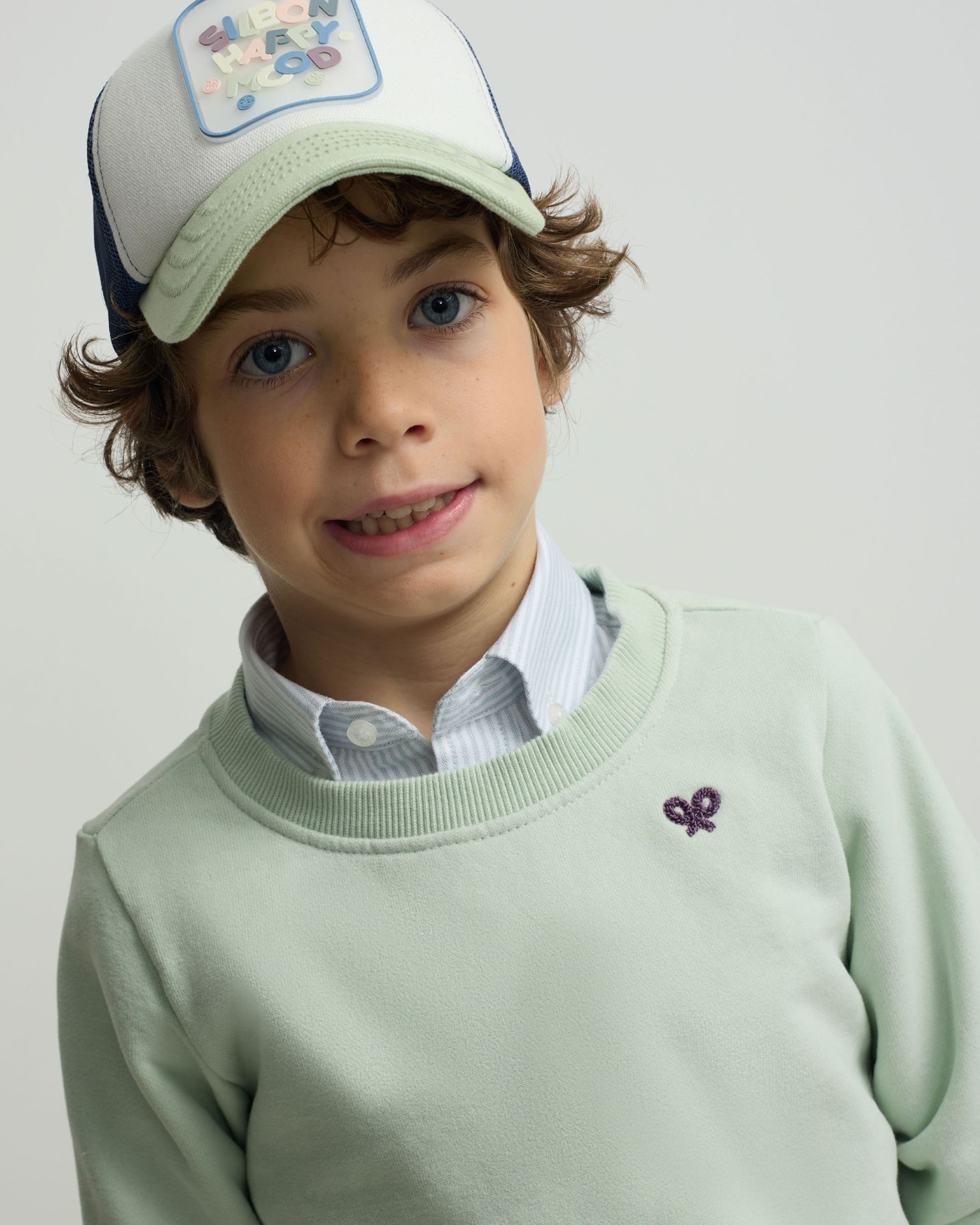 Sweatshirt Infantil Roar Like a Dino Silbon Verde-claro-3