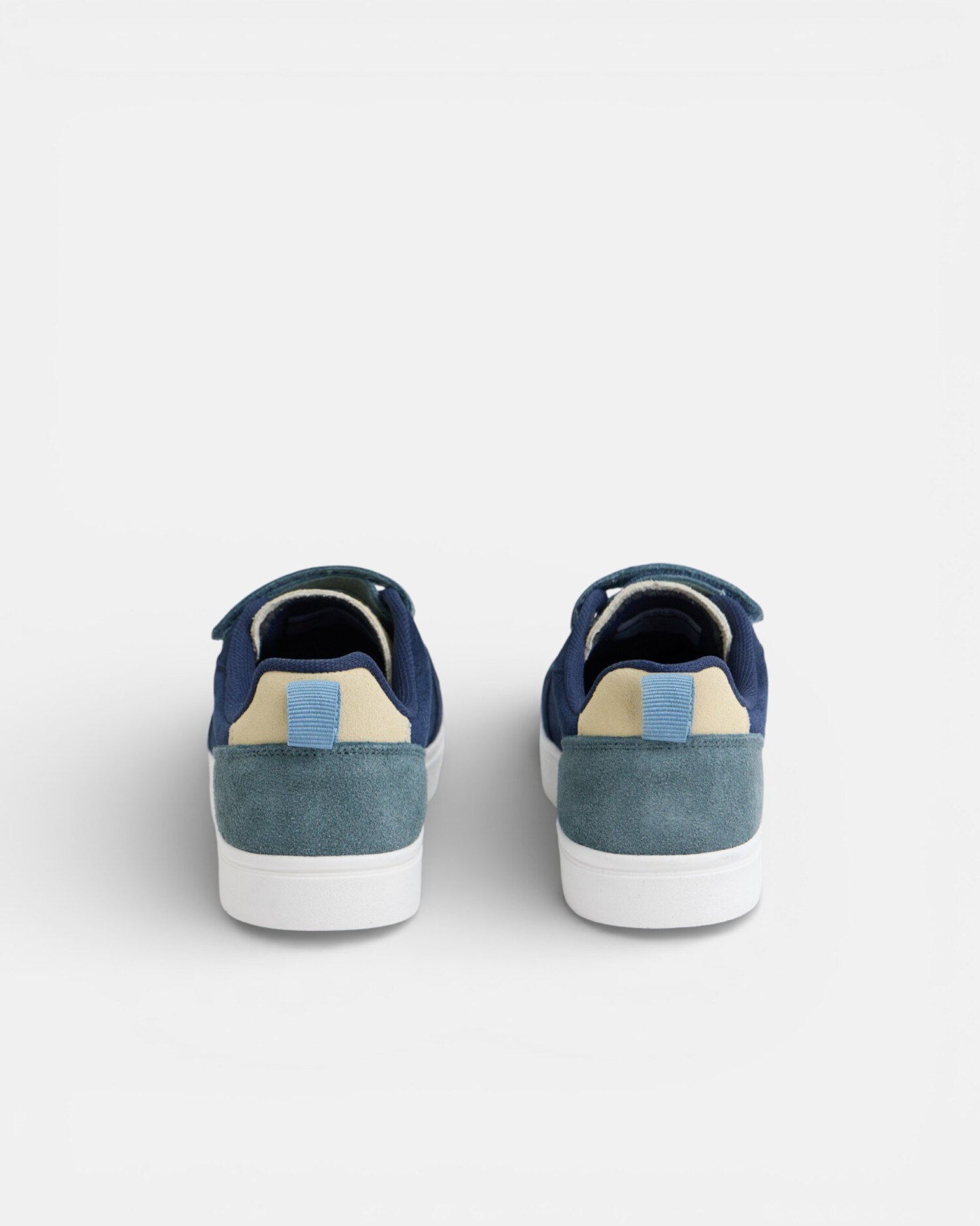 Sapatilha Infantil com Velcro Multicolor Silbon Azul-marinho-3