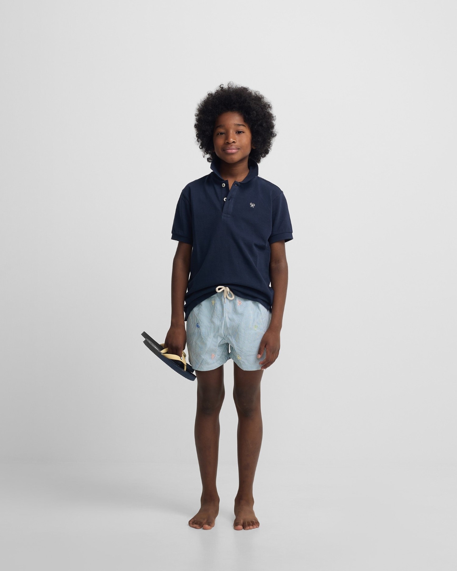 Imagem 0 de Fato de Banho Infantil Às Riscas Multiraquetes