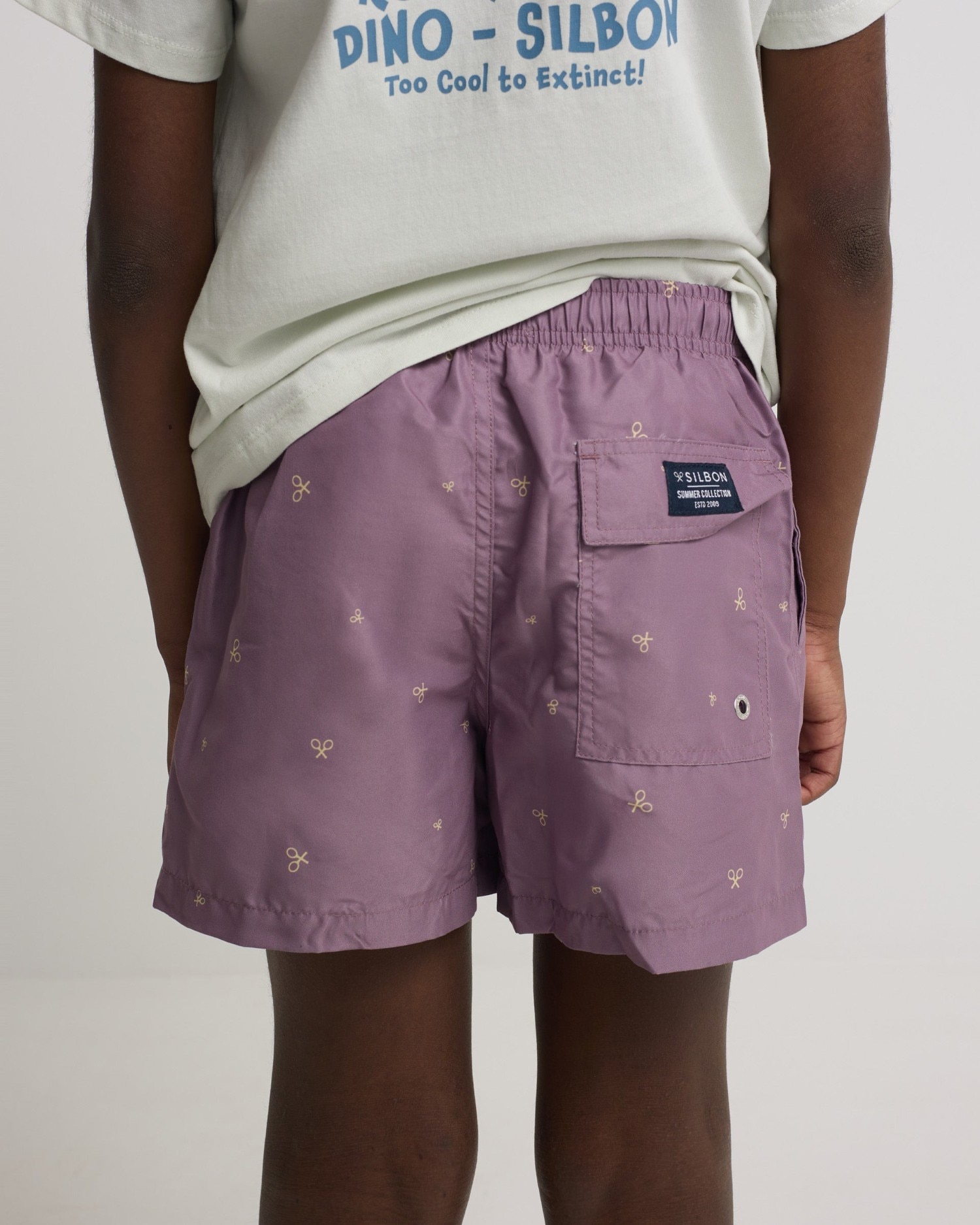 Fato de Banho Infantil Multiraquete Silbon Bordeaux-3
