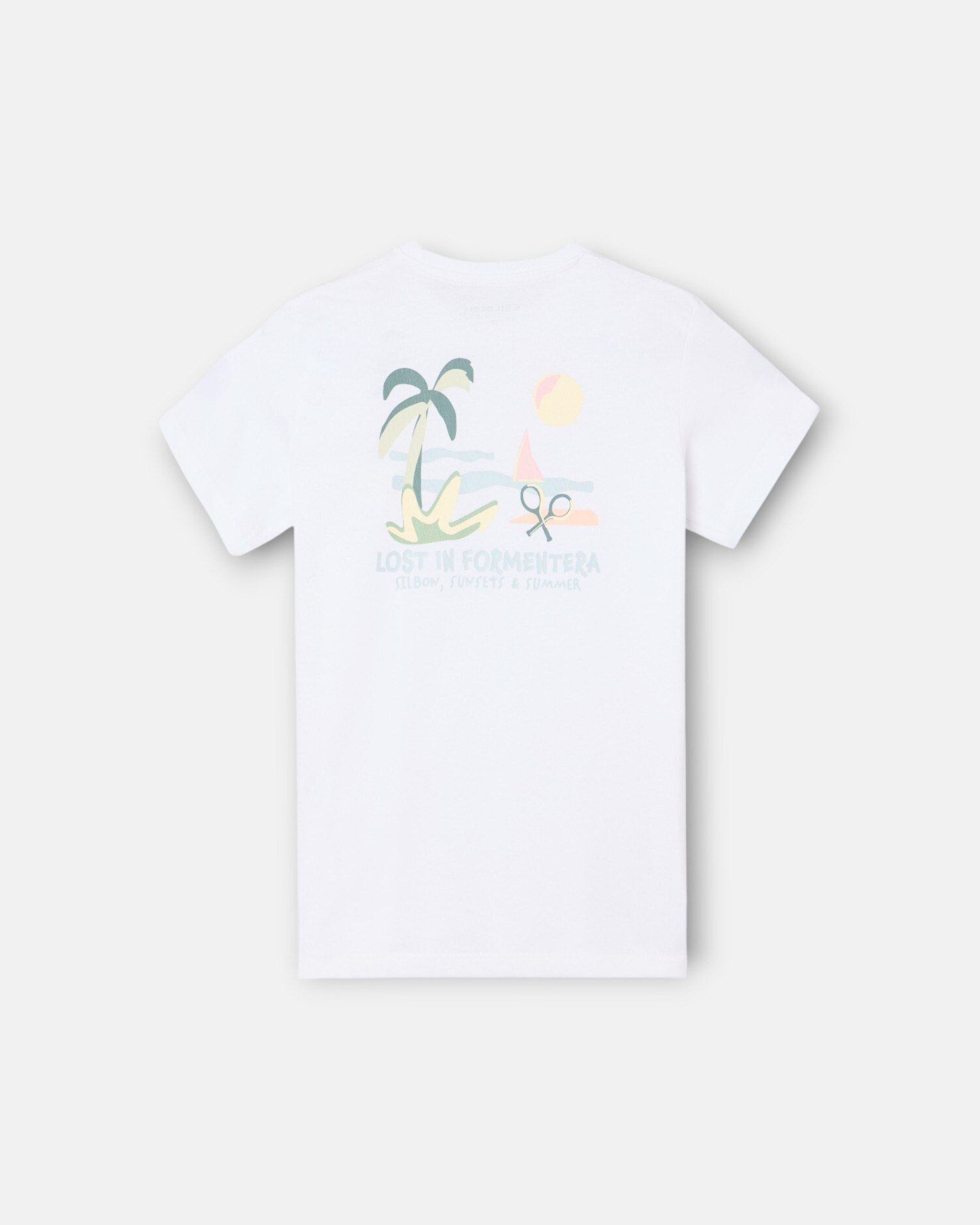 T-shirt Infantil Formentera Branco-2