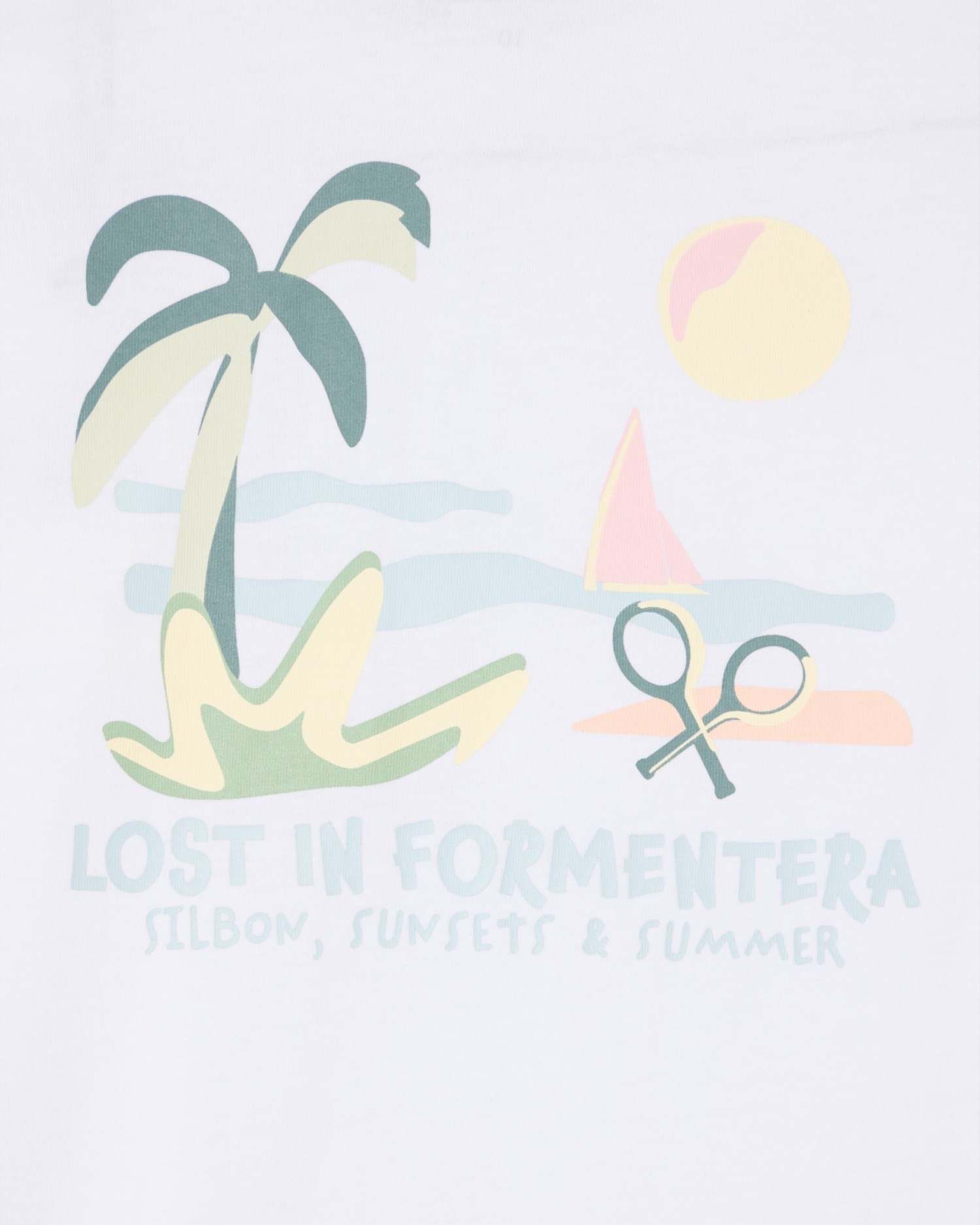 T-shirt Infantil Formentera Branco-4