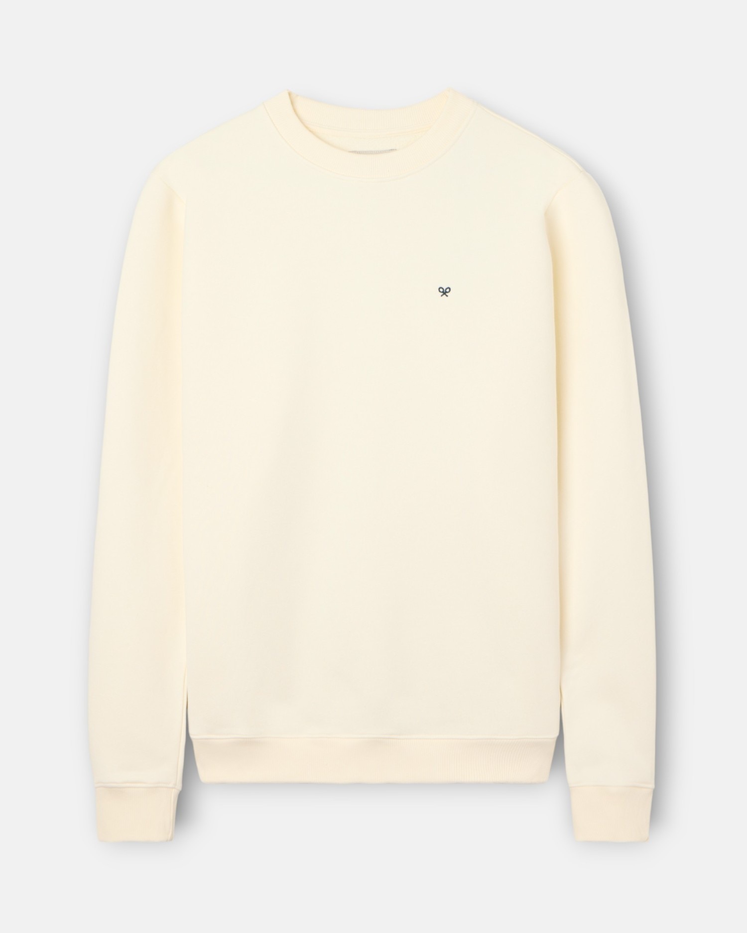 Sweatshirt sem Capuz Classics em Creme Creme-4