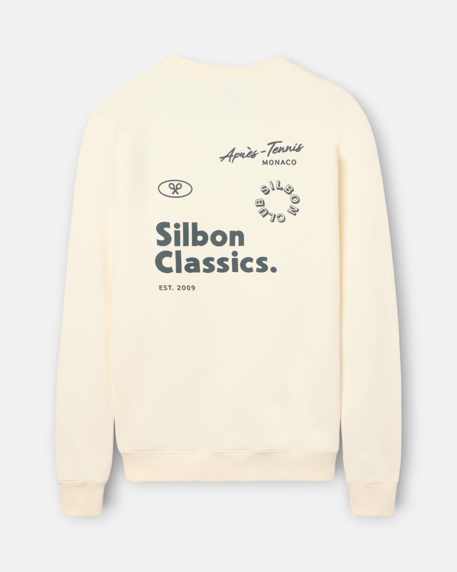 Sweatshirt sem Capuz Classics em Creme Creme-5