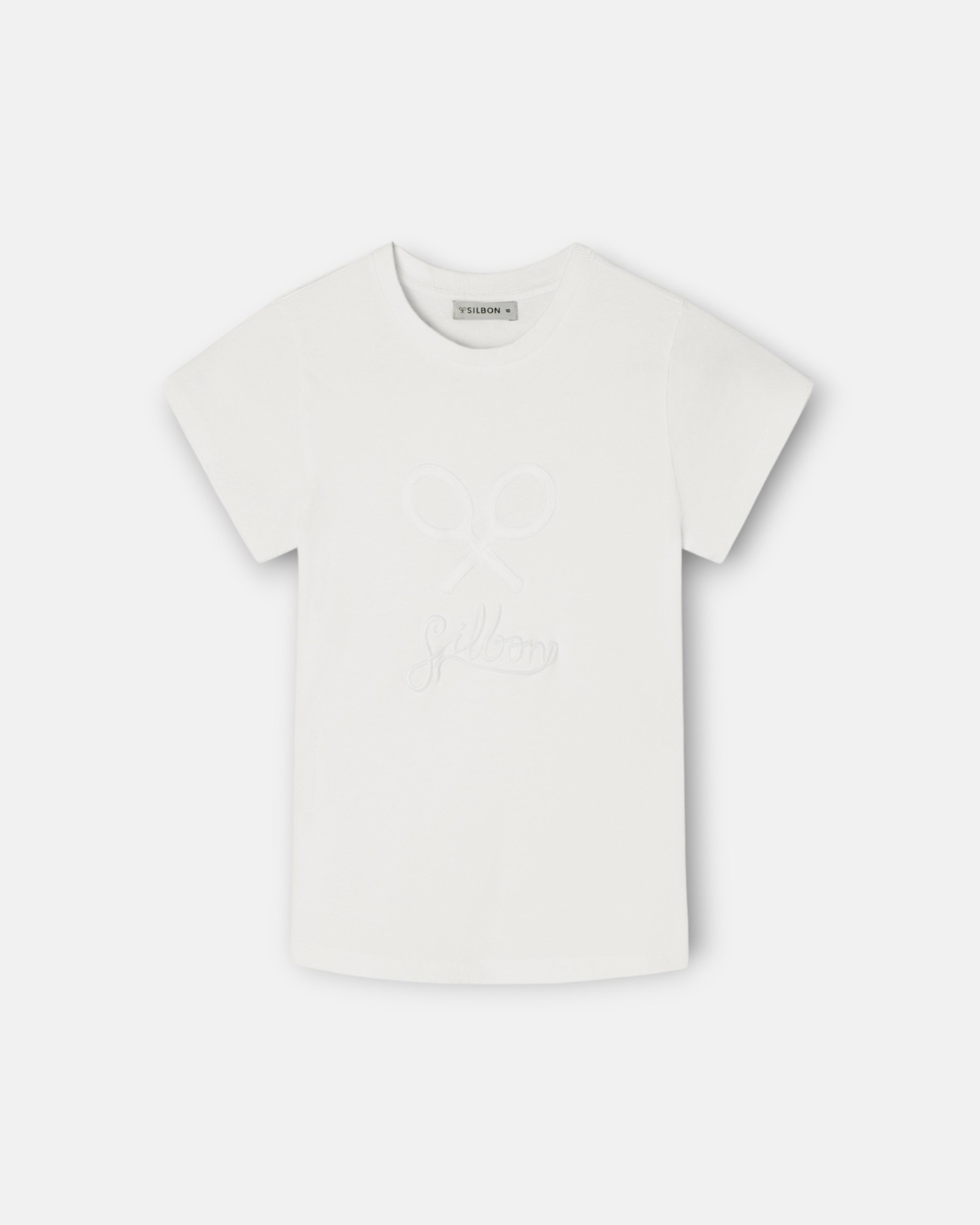 T-shirt Clássica Silbon Branco-1
