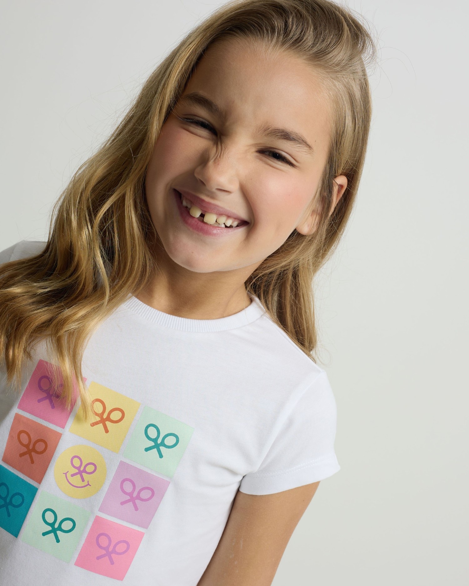 T-shirt Infantil Raquetes Smile Branca Silbon Branco-3