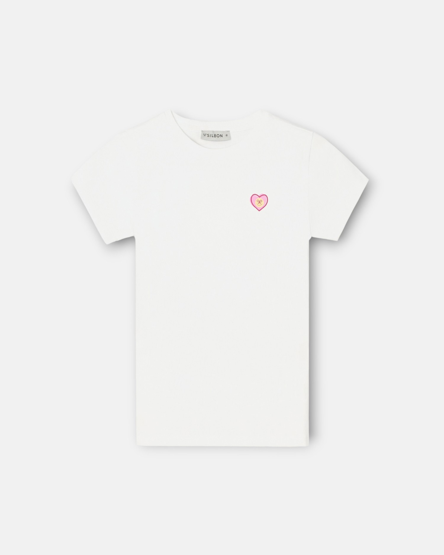 Imagem 0 de T-shirt Infantil Love Branca