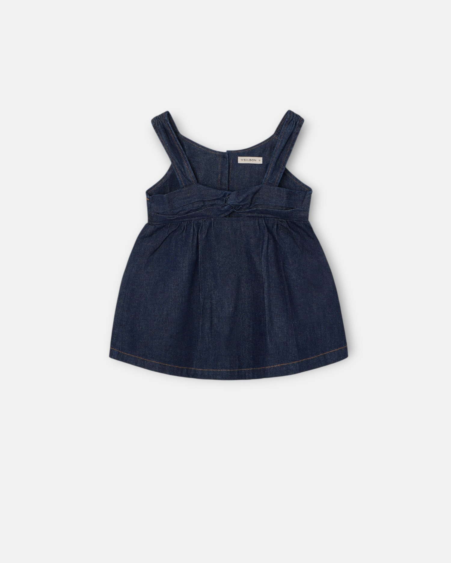 Imagem 0 de Top Infantil Denim Azul