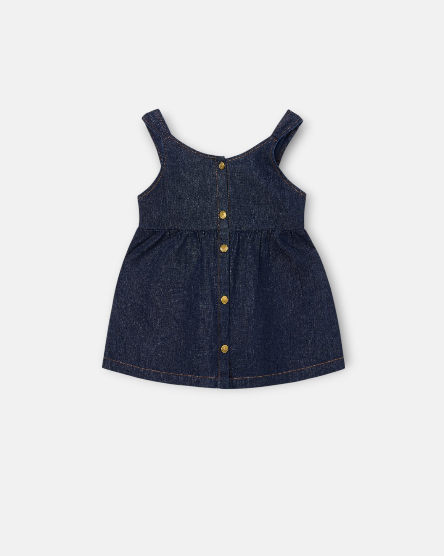 Top Infantil Denim Azul Silbon Azul-4