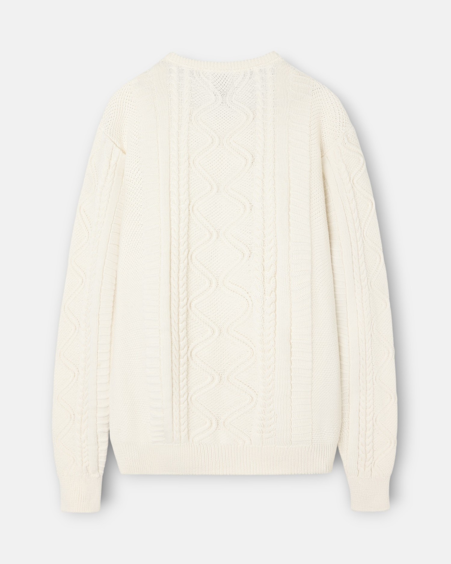 Camisola de Malha Ochos Patch Cruise em Creme Creme-5