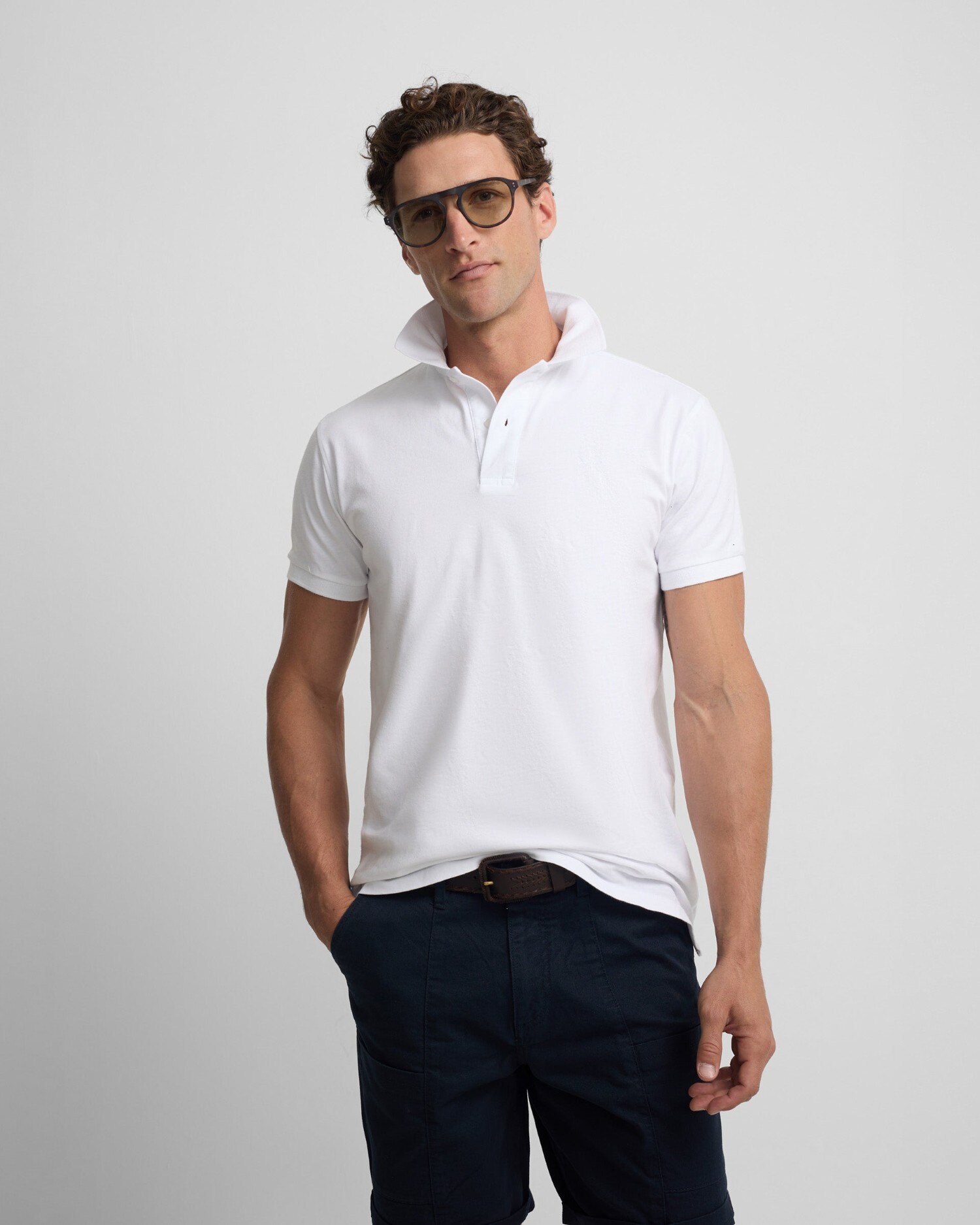 Polo Sport Branco-1