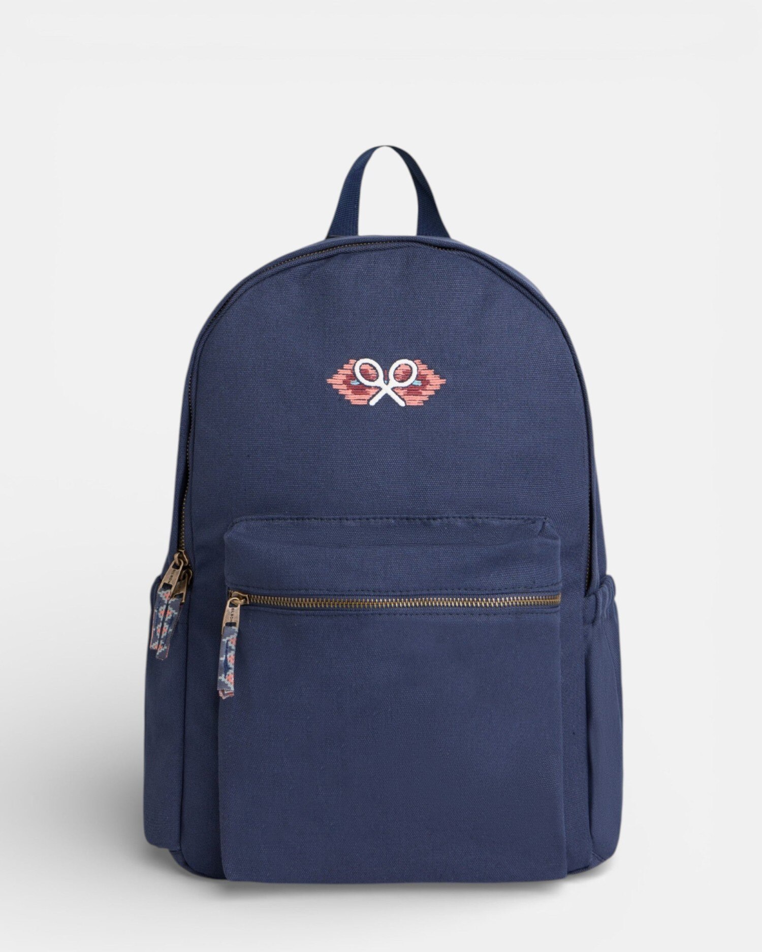 Mochila Raquete Étnica Azul-marinho Azul-marinho-1