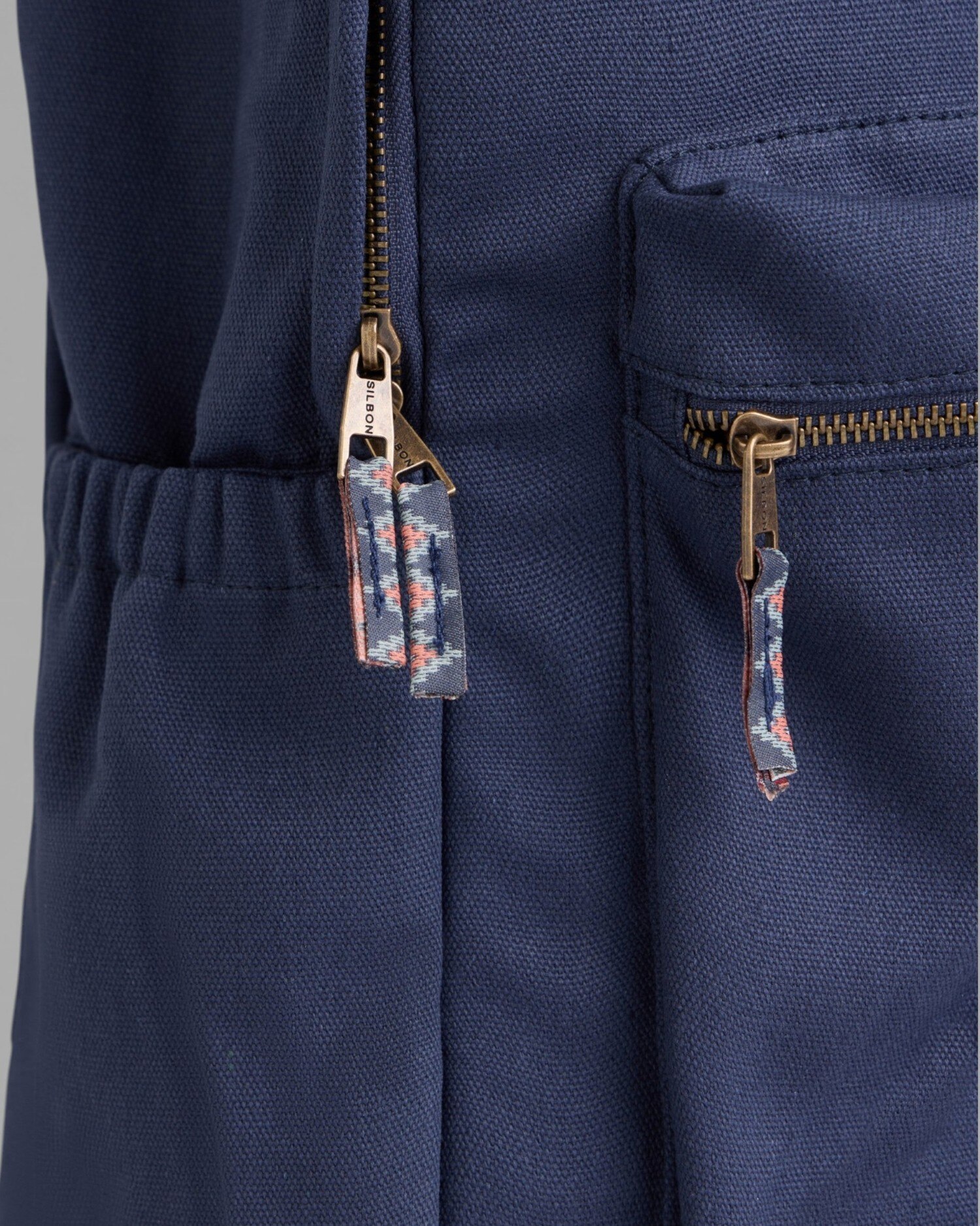 Mochila Raquete Étnica Azul-marinho Azul-marinho-3