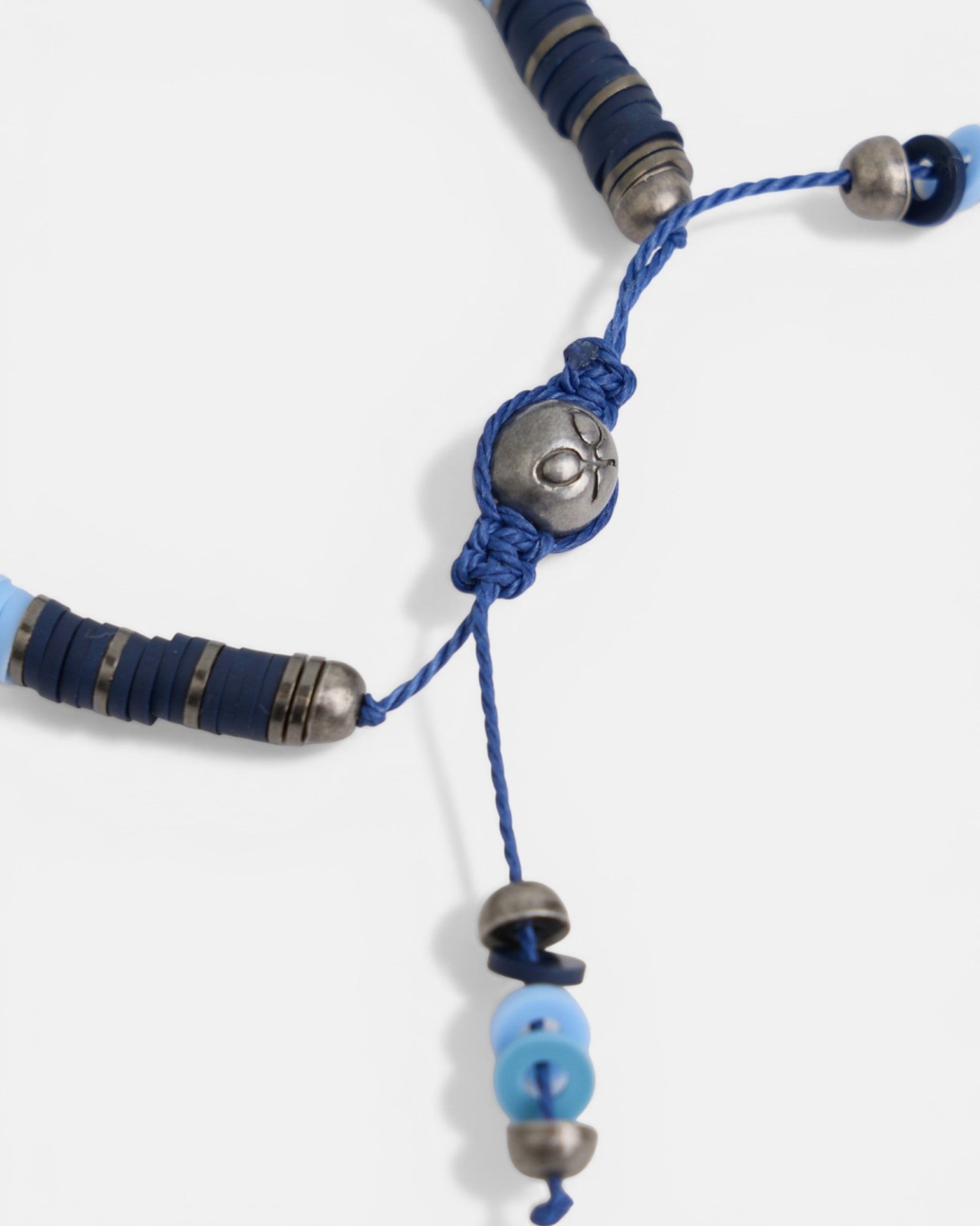Pulseira Cilindro Raquete Azul Azul-2