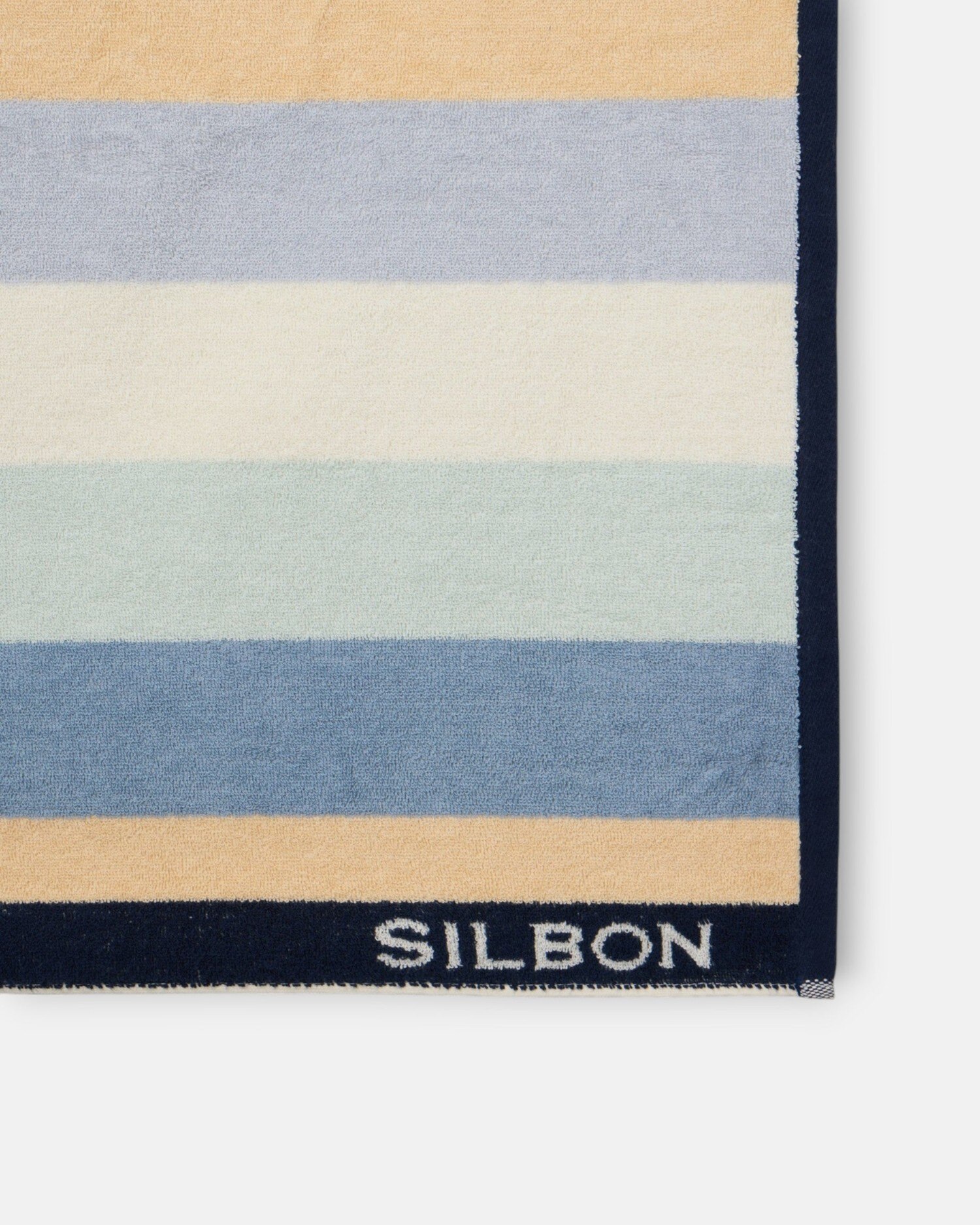 Toalha Silbon Multicolor em Creme Creme-3