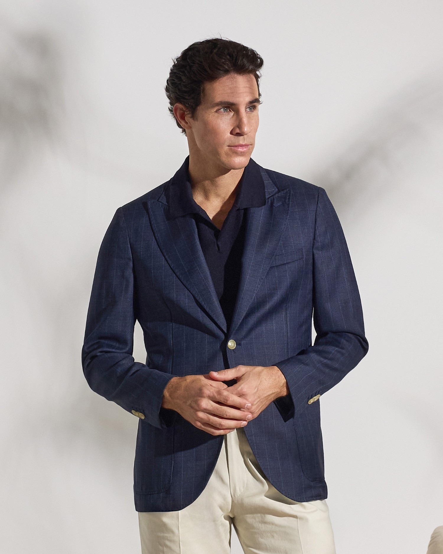 Imagem 0 de Blazer Unique Diplomática Azul-marinho