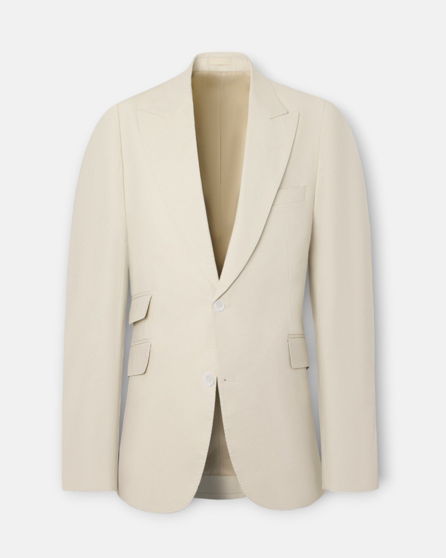 Blazer de Fato Unique de Linho em Pedra Pedra-4