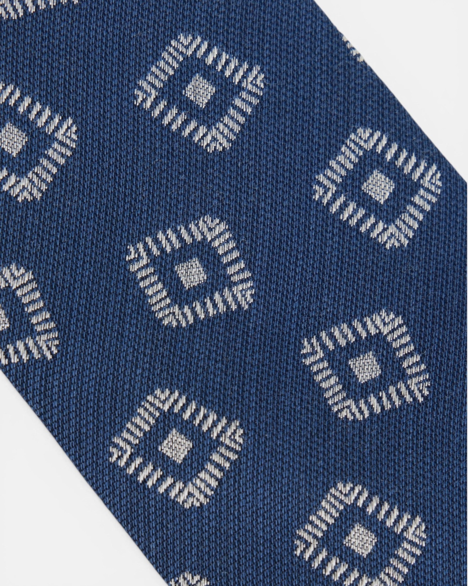 Gravata com Motivo Jacquard Azul-marinho Azul-marinho-2