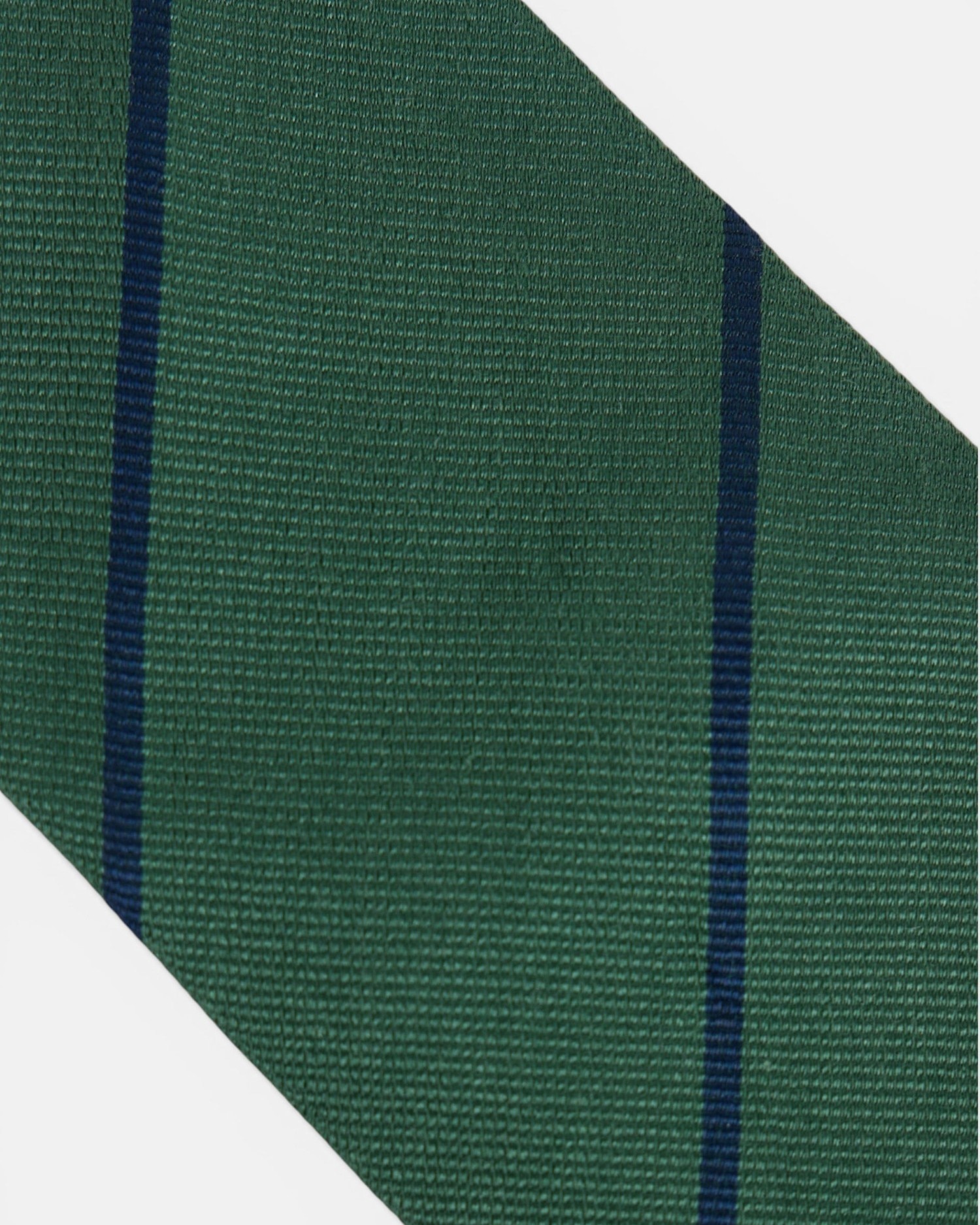 Gravata Mini Às Riscas Verde-2