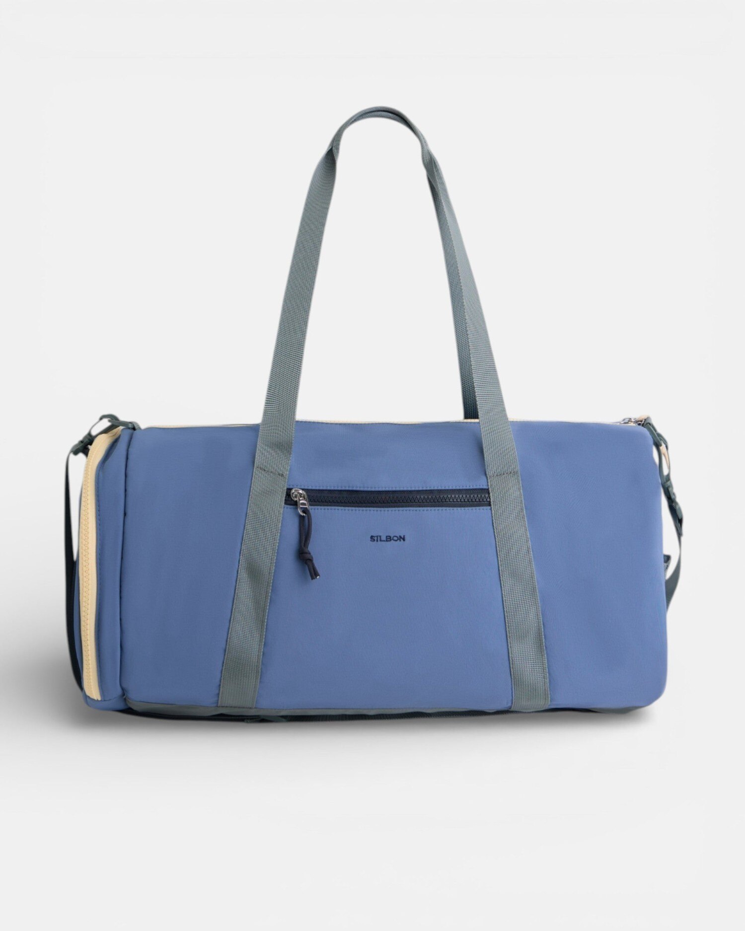Bolsa Kids com Fecho Zip em Azul Silbon Azul-2