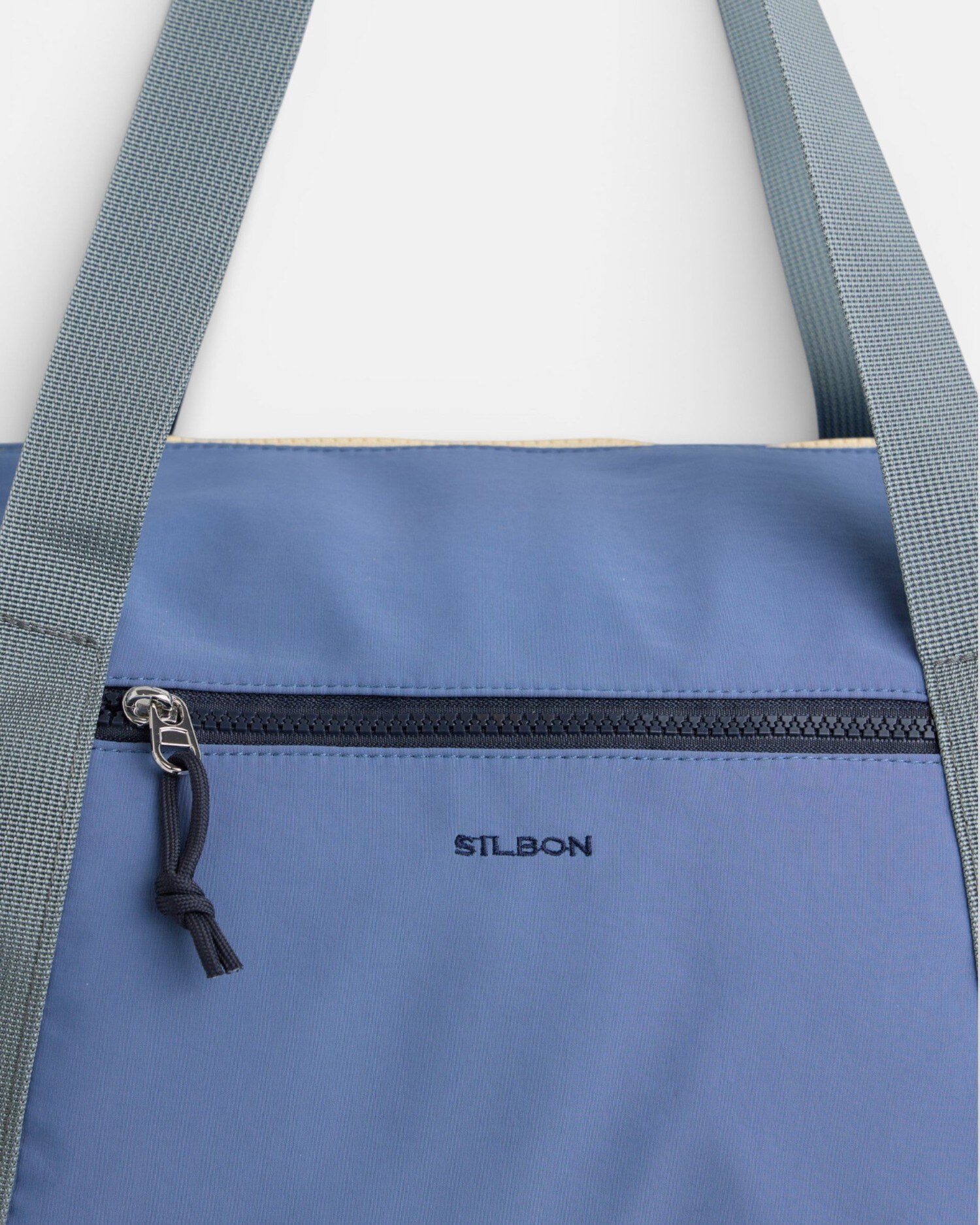 Bolsa Kids com Fecho Zip em Azul Silbon Azul-3