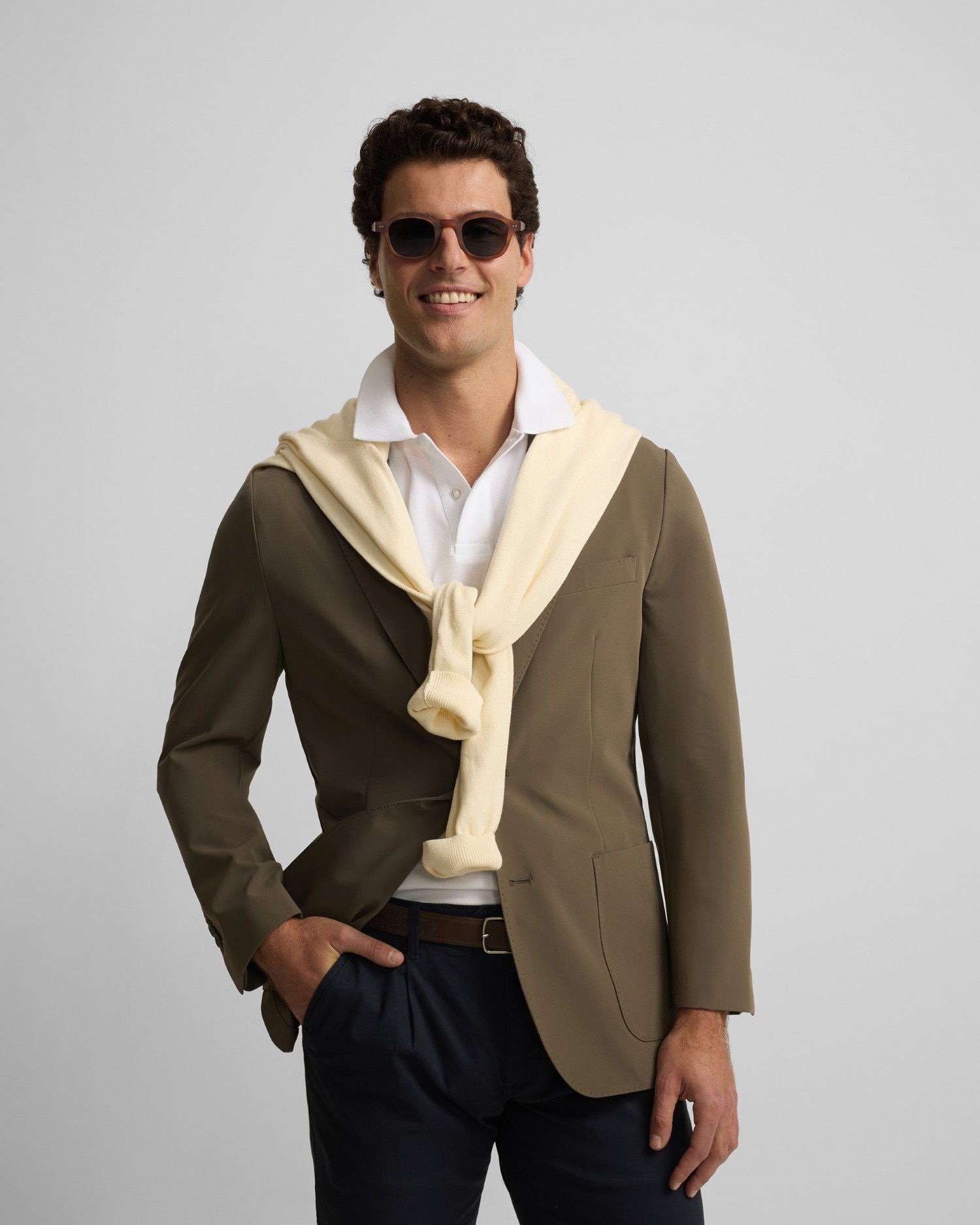 Blazer Técnica Verde-1
