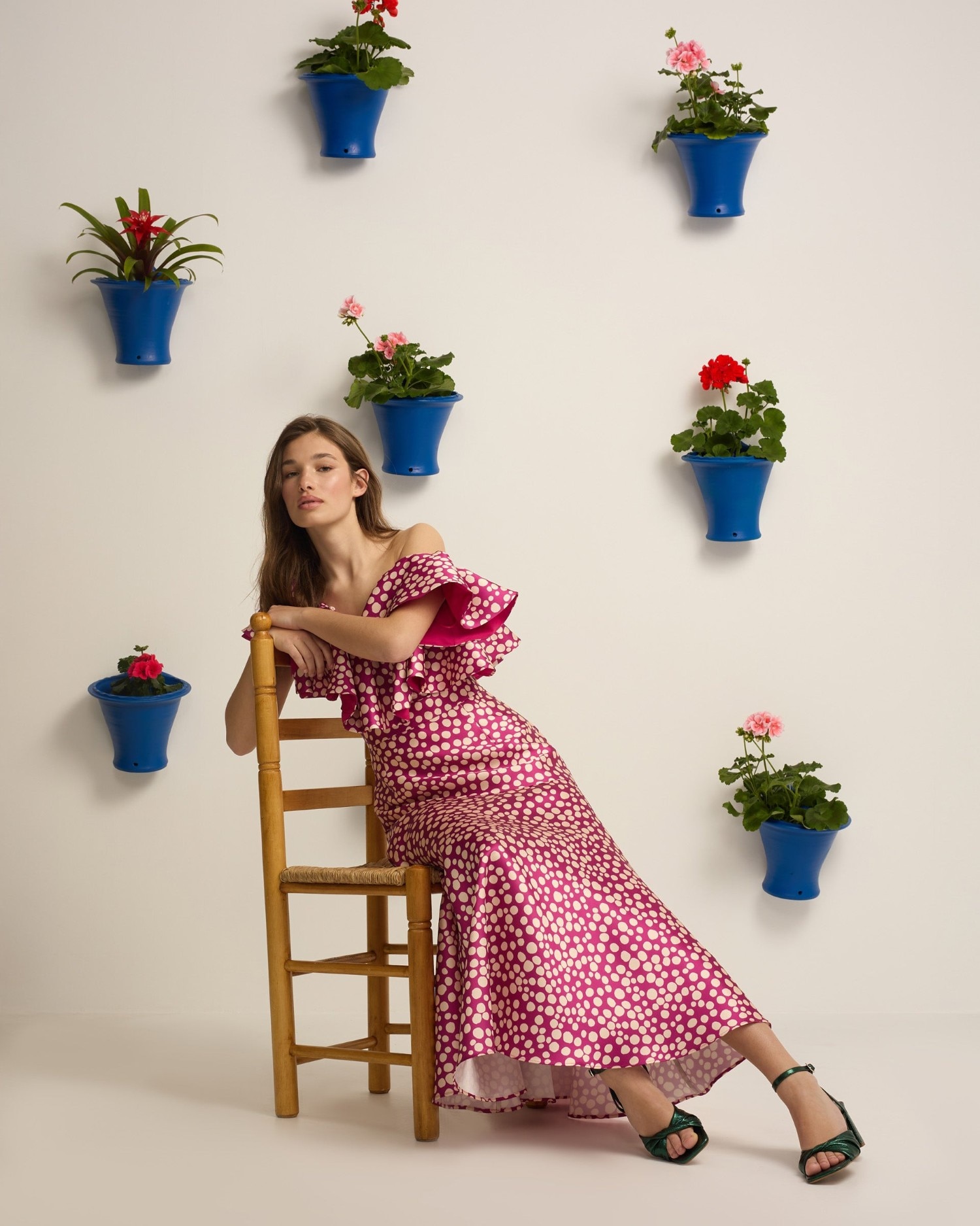 Saia Event Collection Midi Estampado Roxo Roxo-3
