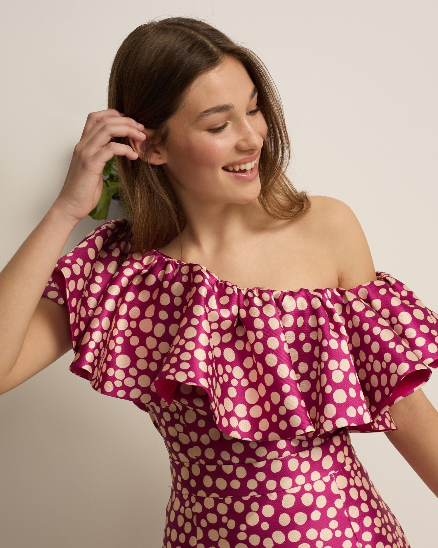 Top Event Collection Estampado Roxo Roxo-3
