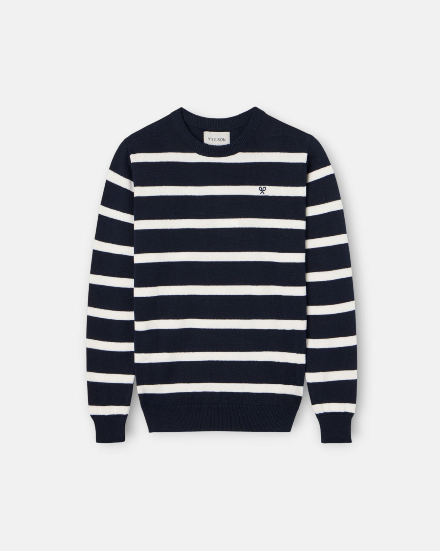 Imagem 0 de Camisola Infantil Às Riscas em Azul-marinho