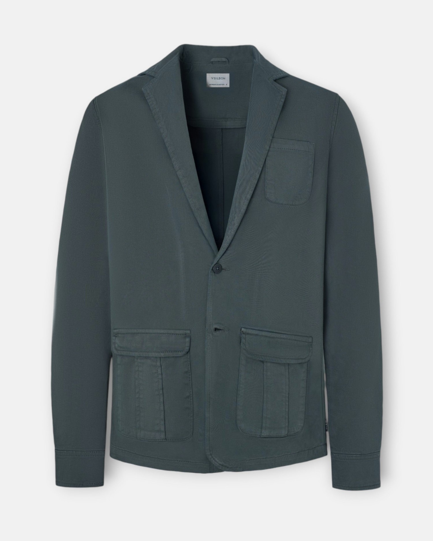 Imagem 0 de Semiblazer com Bolsos de Aba