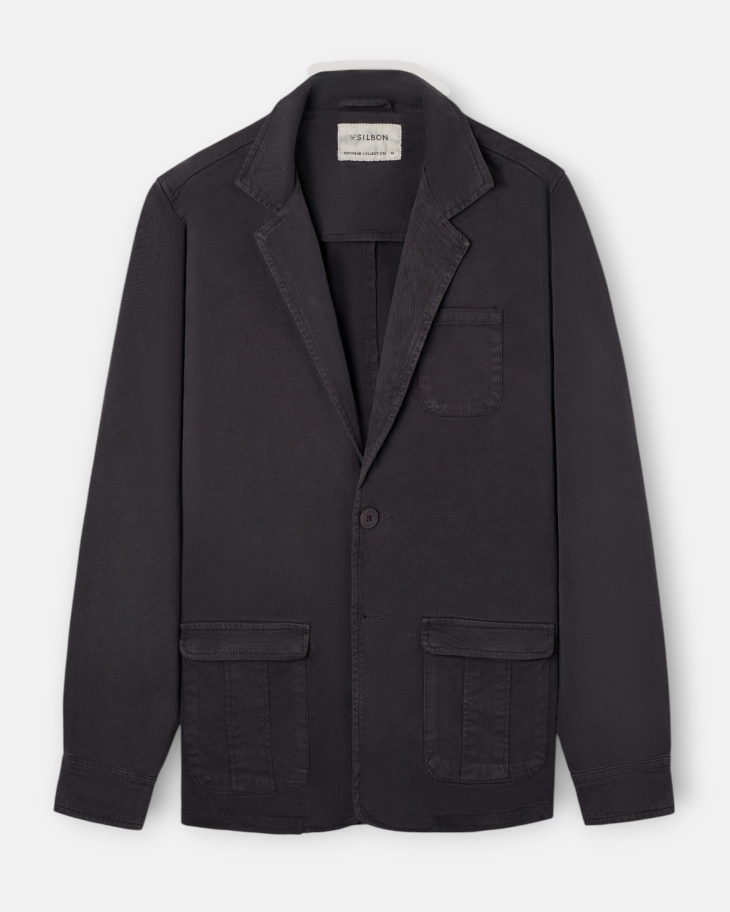 Imagem 0 de Semiblazer com Bolsos de Aba